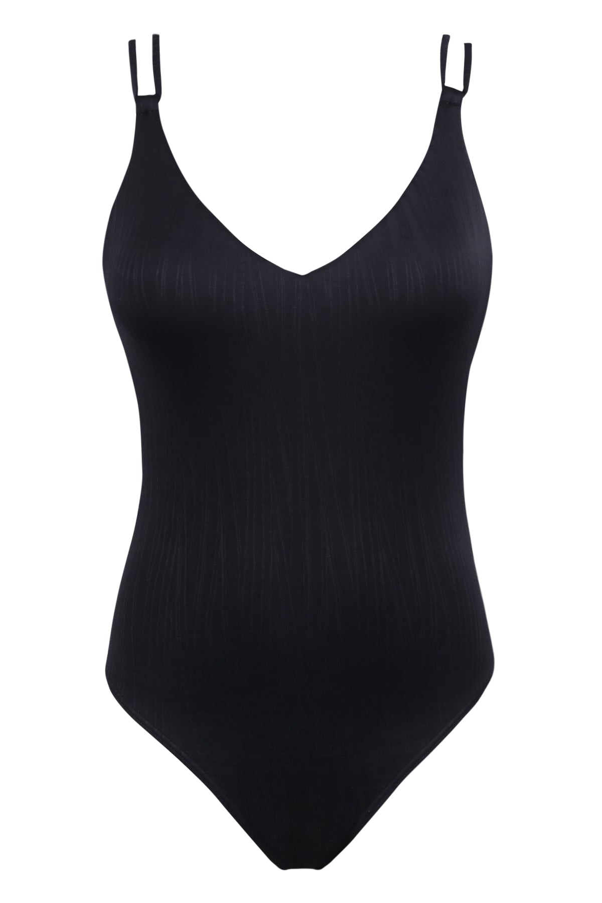 Sunsets Black Seagrass Texture Veronica One Piece