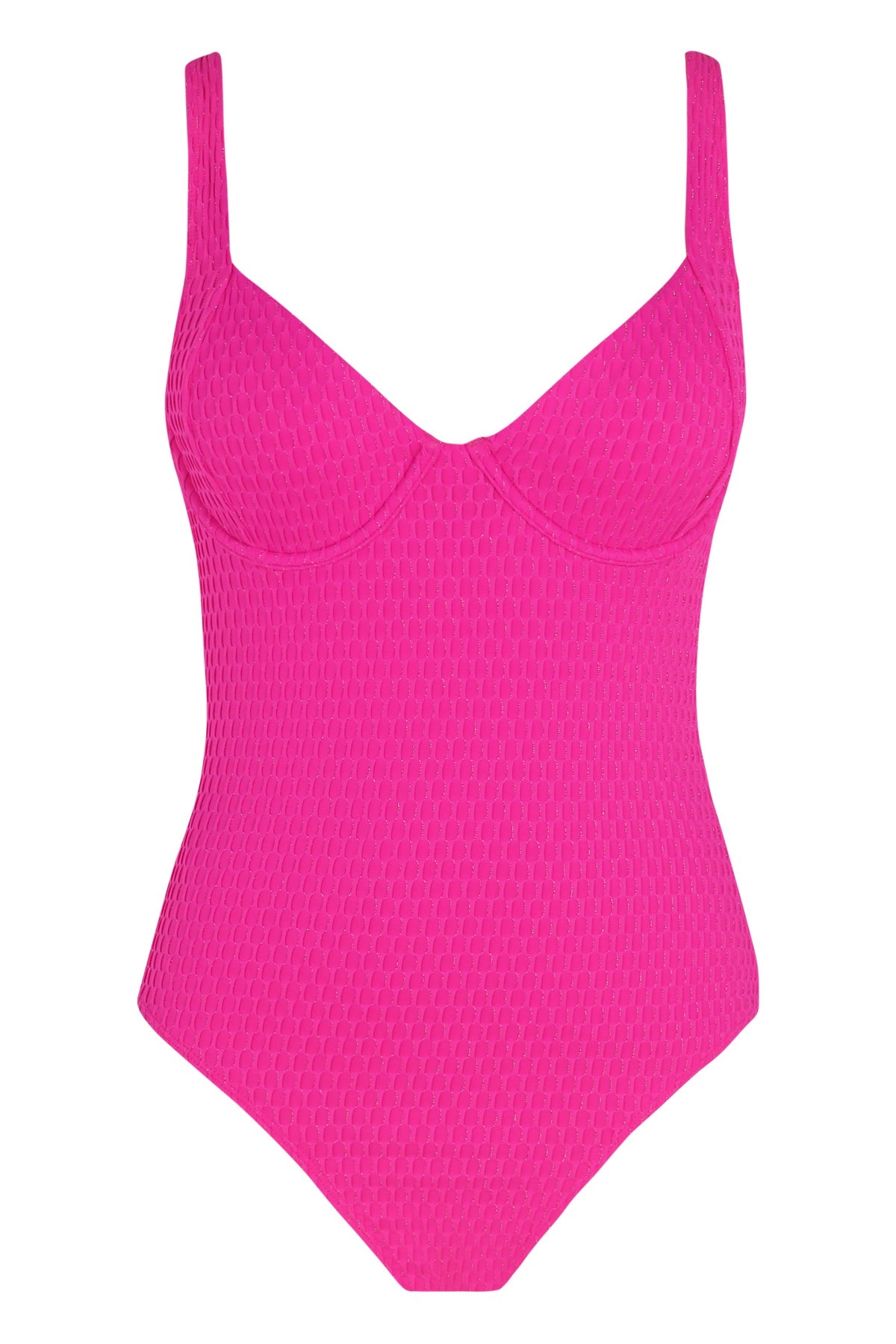 Pacifica Pink Diamond Lurex Mazzy One Piece