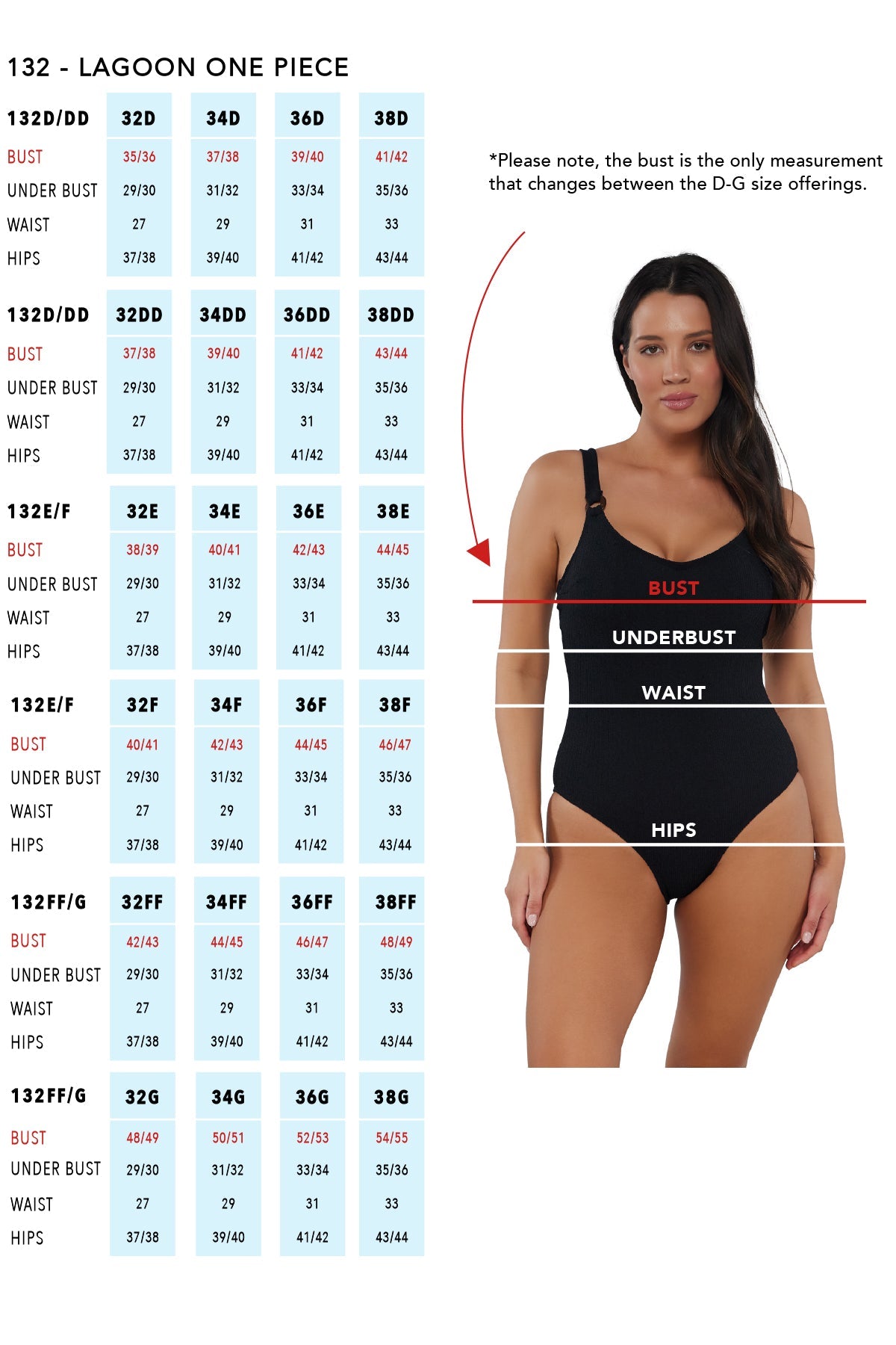 Pacifica Black Rib Lagoon One Piece