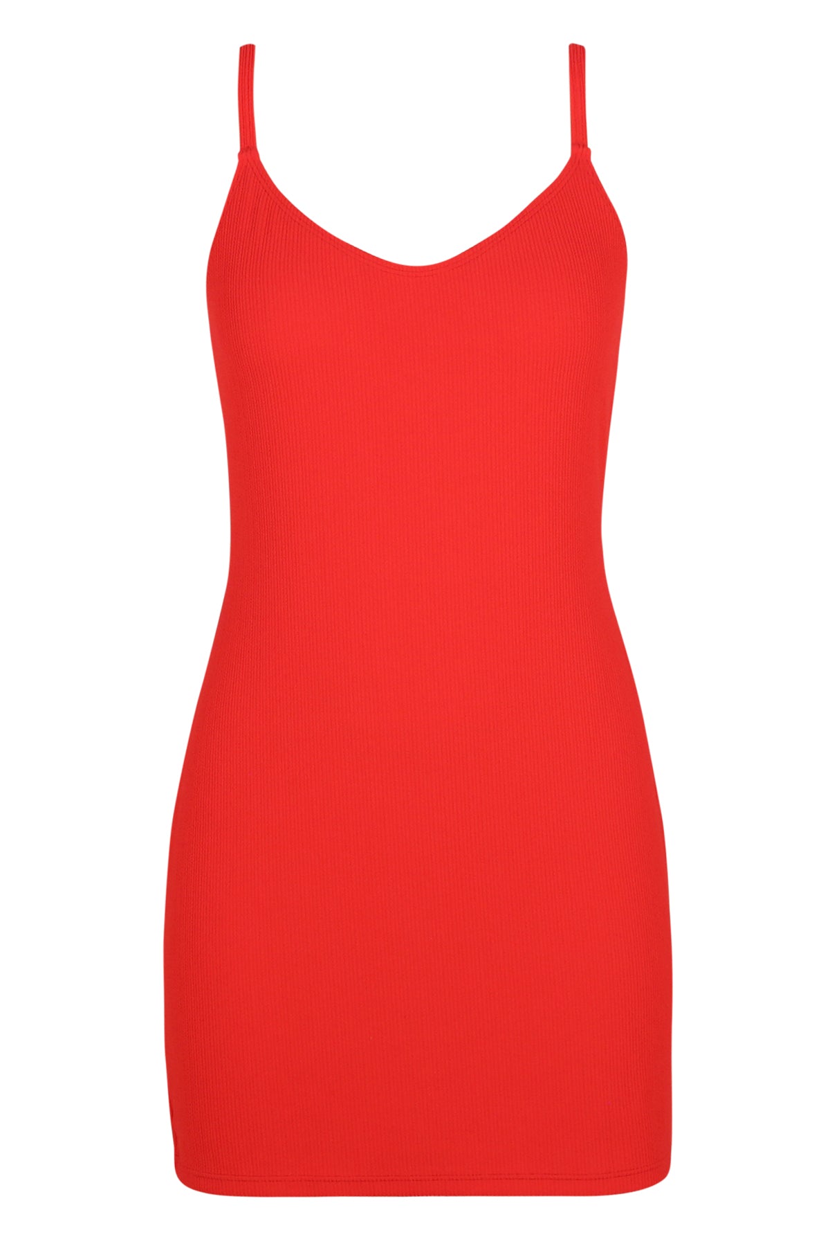 Pacifica Red Hot Rib Zenya Dress Cover-Up