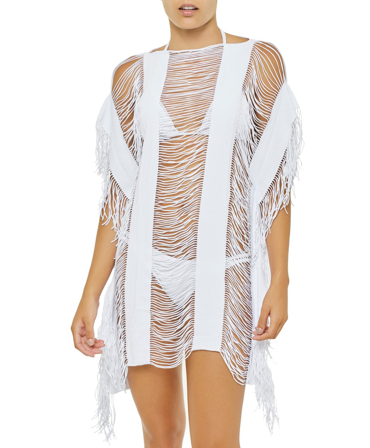 PQ Swim White Lily Monique Cover Up - Key West Swimwear