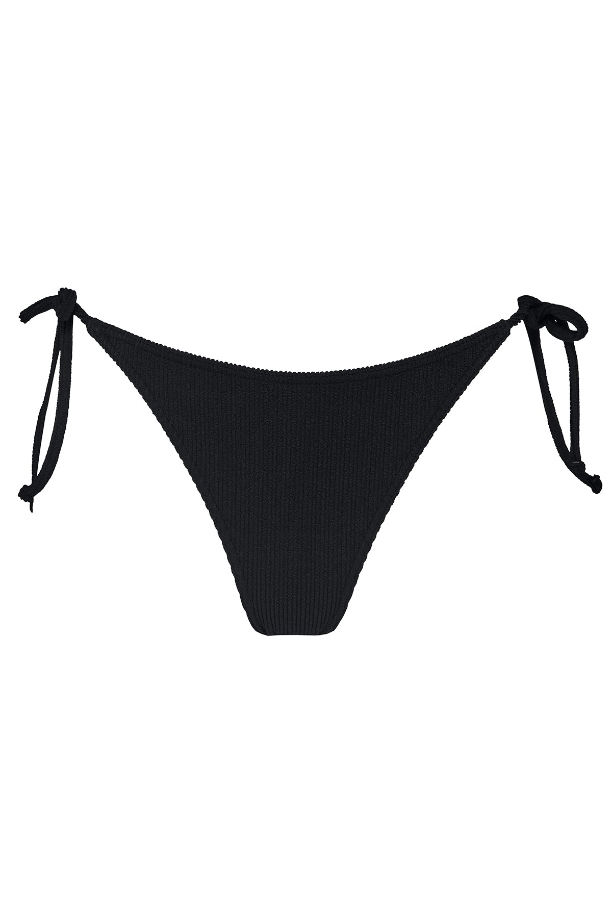 Pacifica Black Rib Taryn Tie Side Bottom