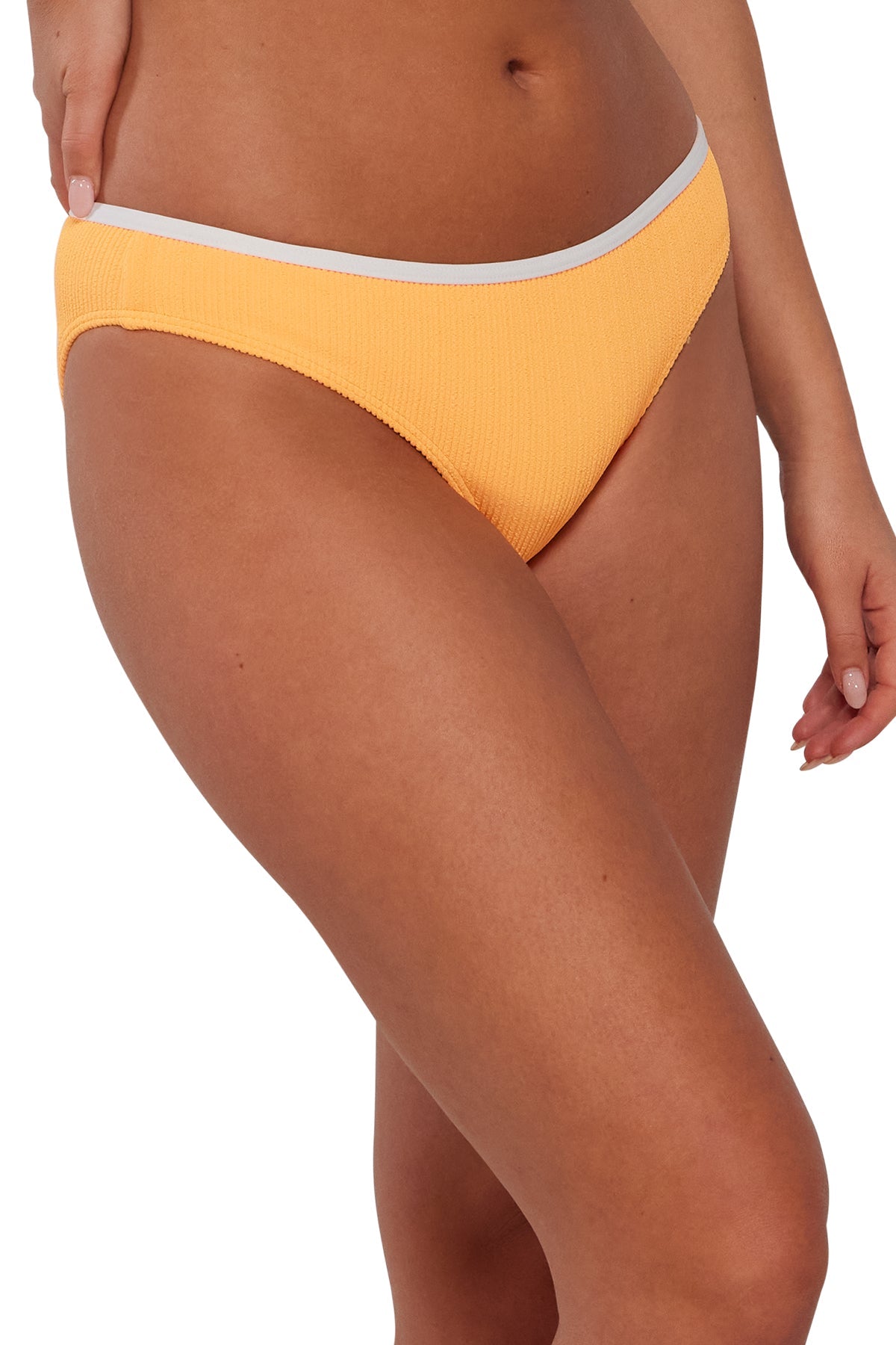Pacifica Papaya Penny Hipster Bottom with Trim