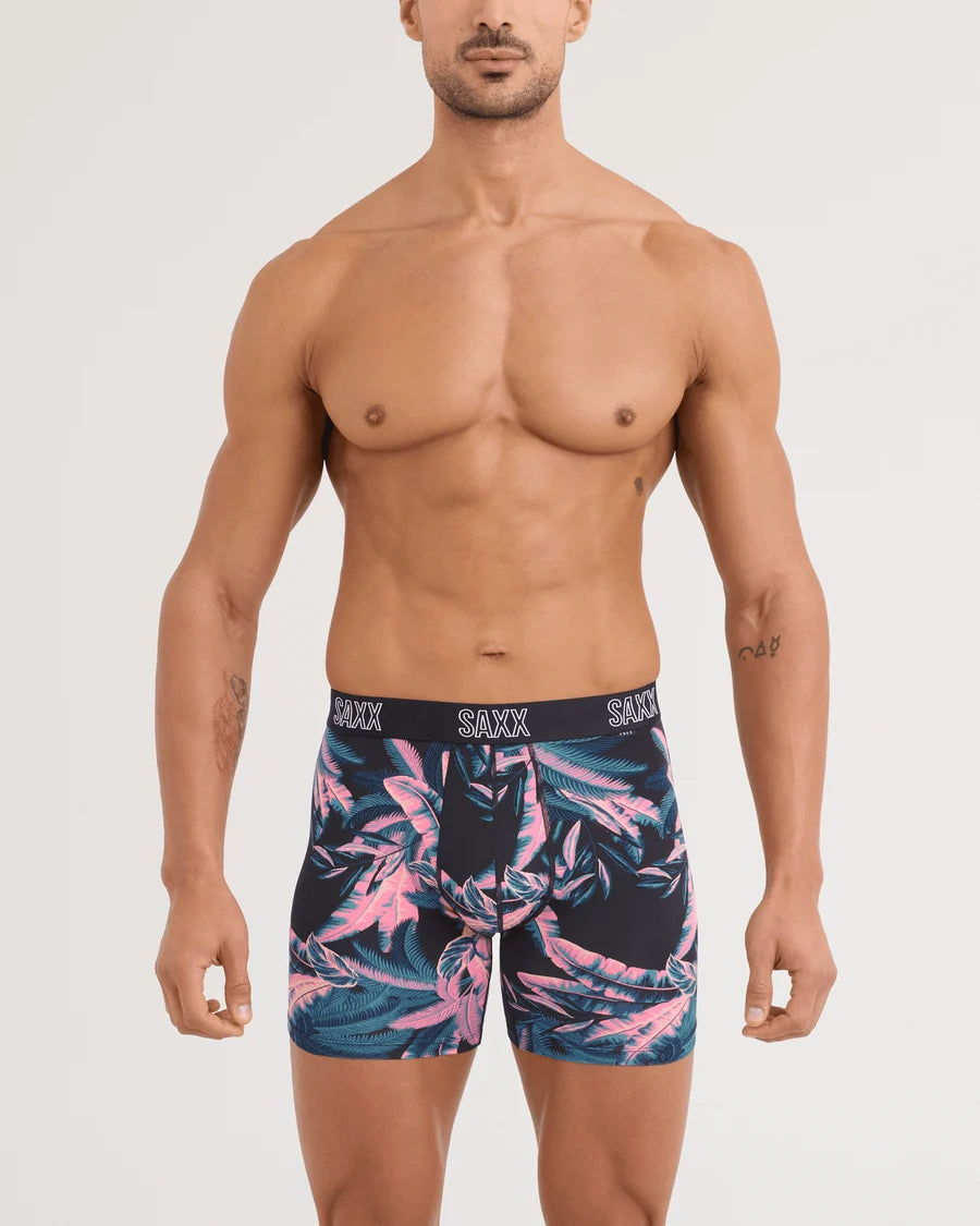 SAXX Underwear DropTemp Cooling Cotton Boxer Brief