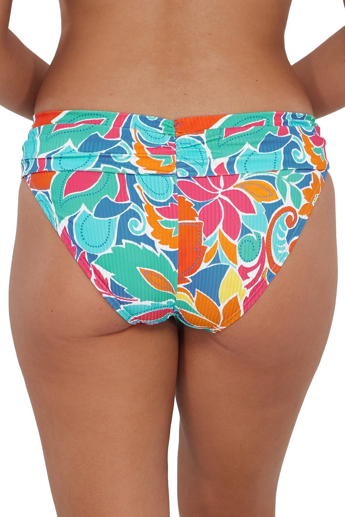SALE Sunsets Festive Floral Sandbar Rib Unforgettable Bottom