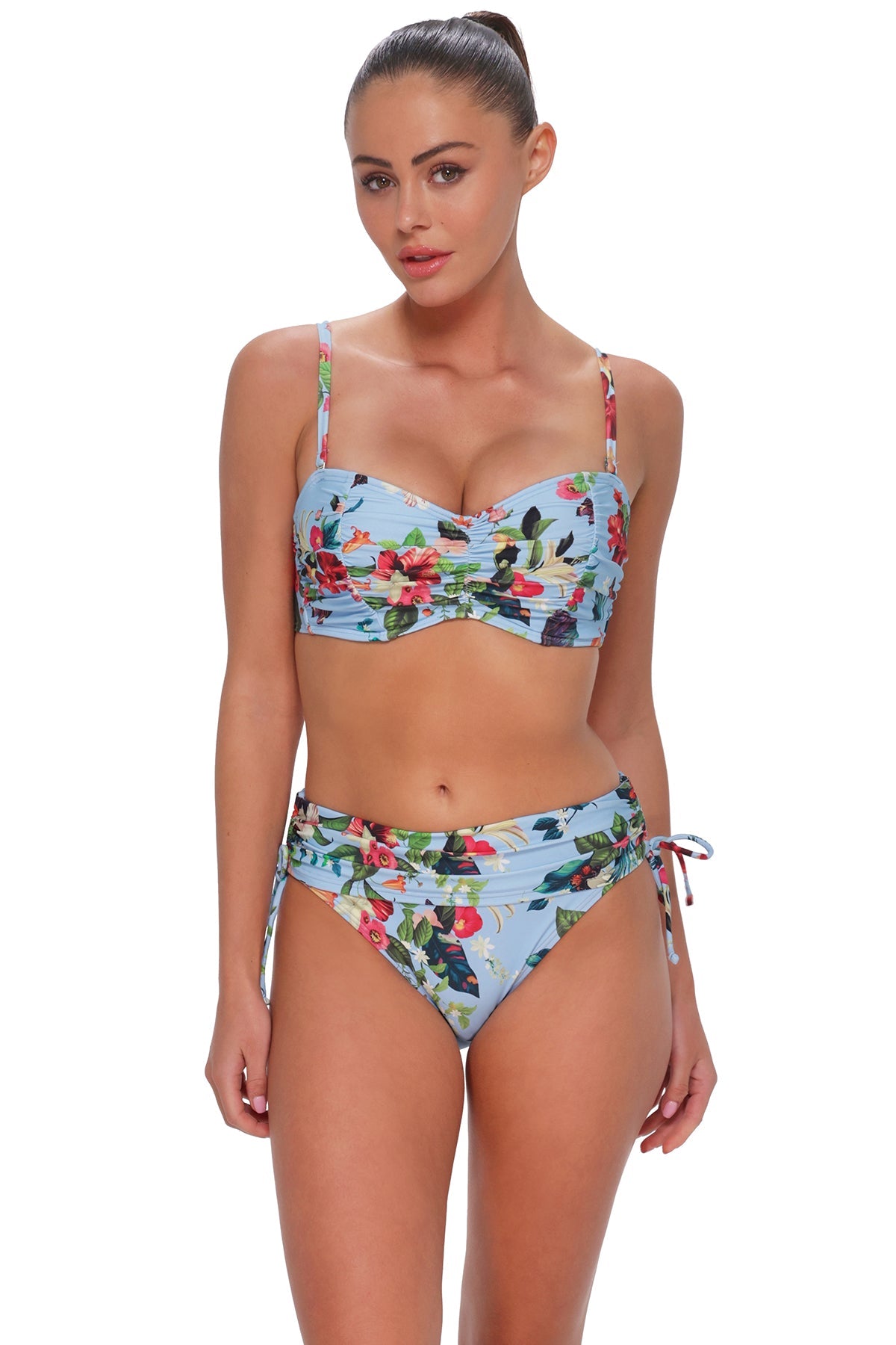 Sunsets Budding Romance Darci High Waist Bottom
