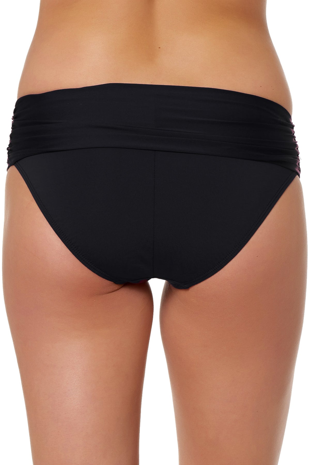 Bleu Rod Beattie Kore Black Sarong Hipster Bottom - Key West Swimwear