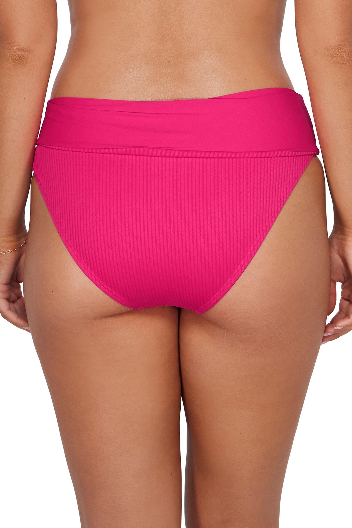 Sunsets Begonia Sandbar Rib Capri High Waist Bottom