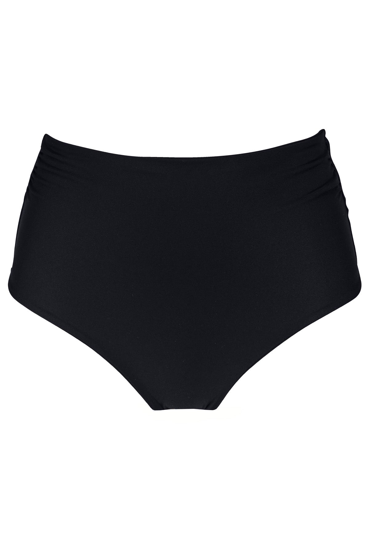 Sunsets Black Capri High Waist Bottom