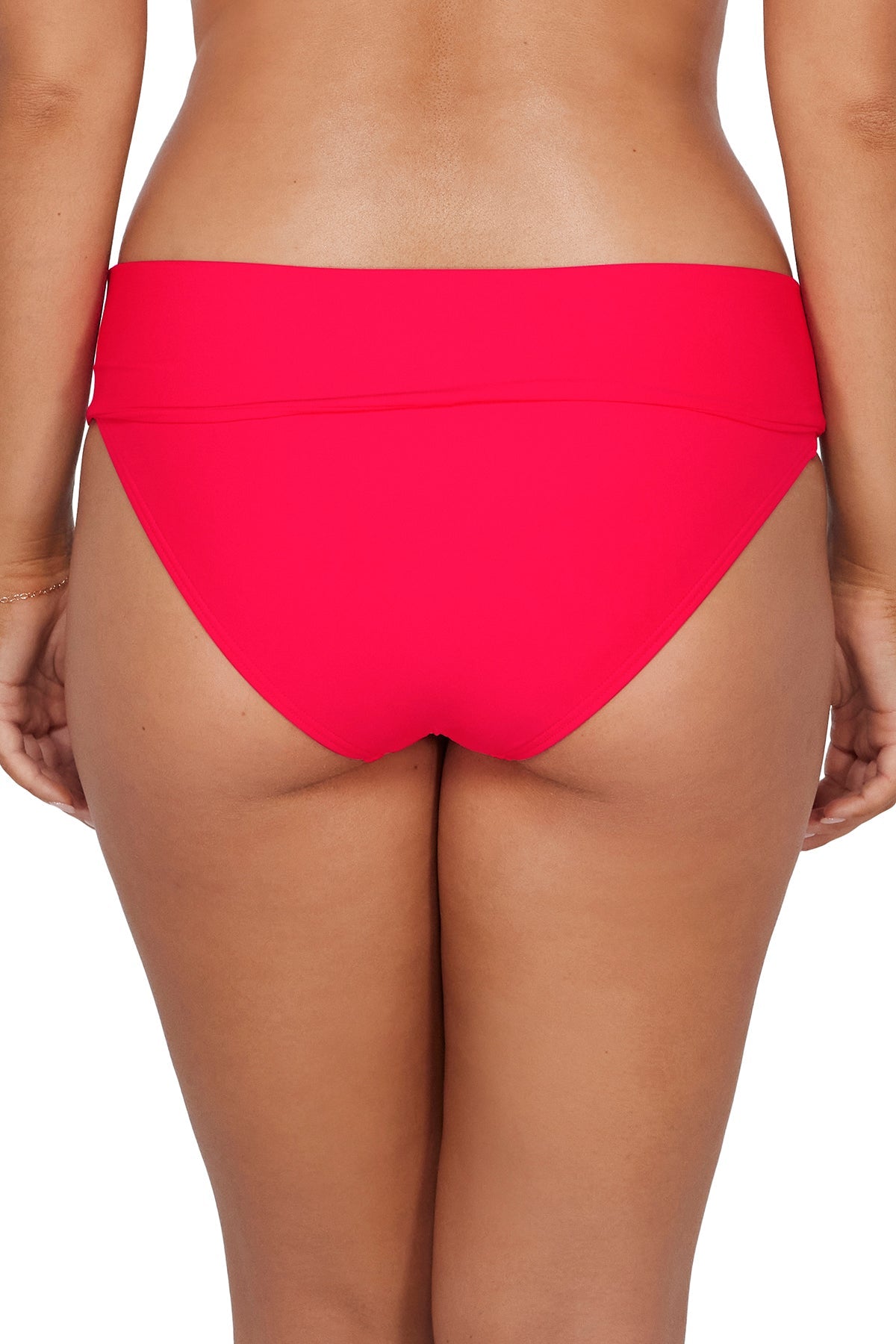 Sunsets Geranium Capri High Waist Bottom