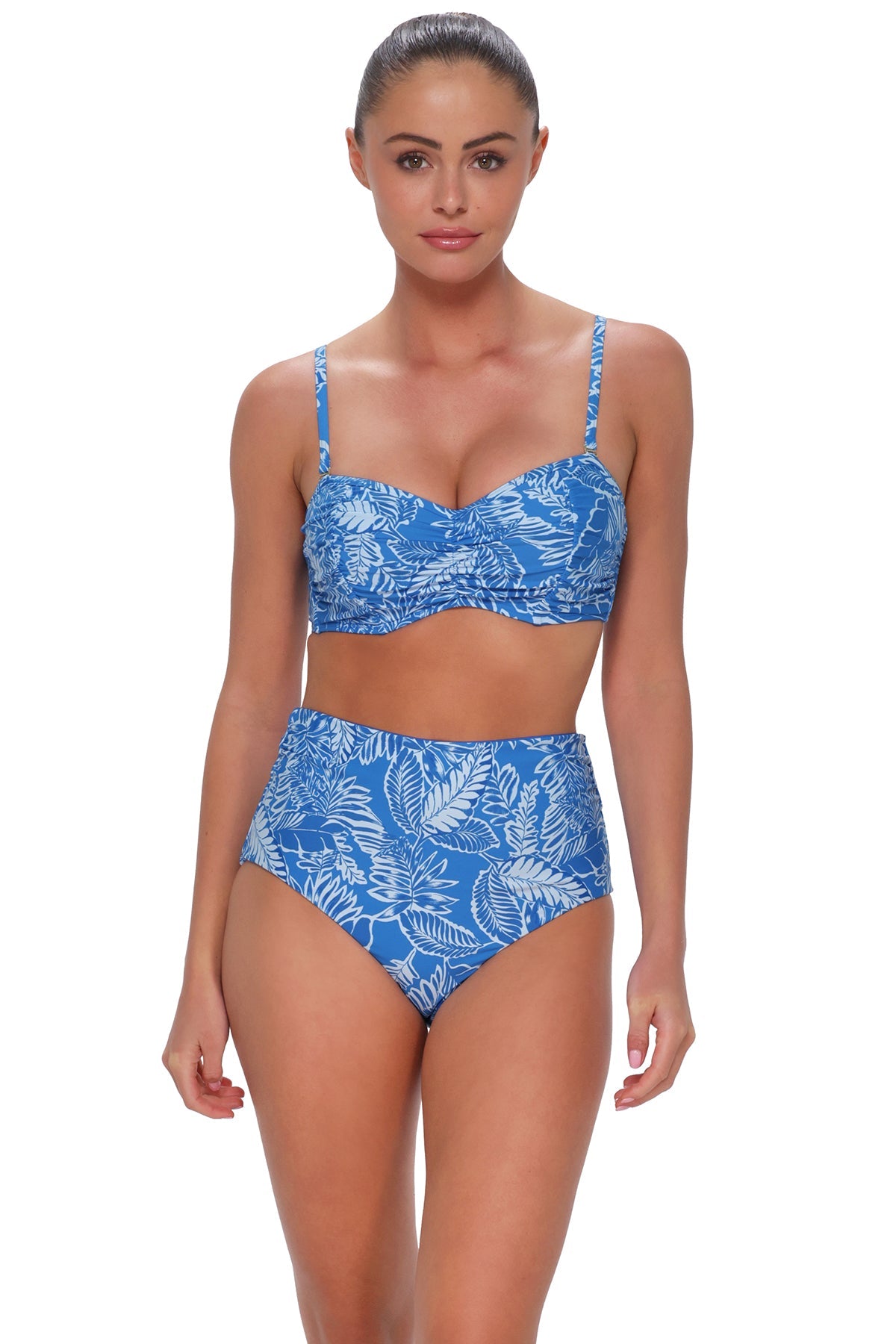 Sunsets Canopy Capri High Waist Bottom