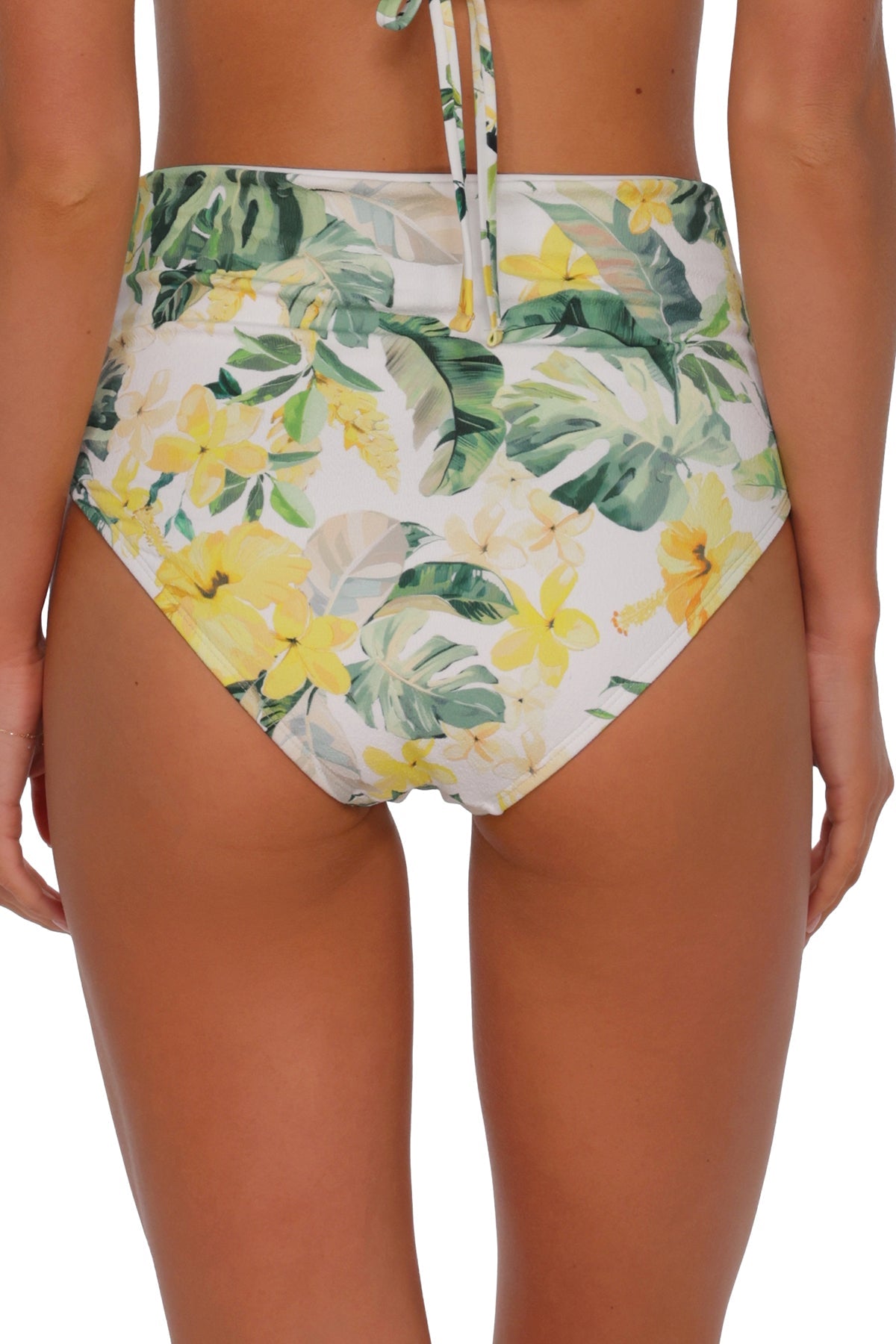 Sunsets Isla Soleil Crepe Capri High Waist Bottom