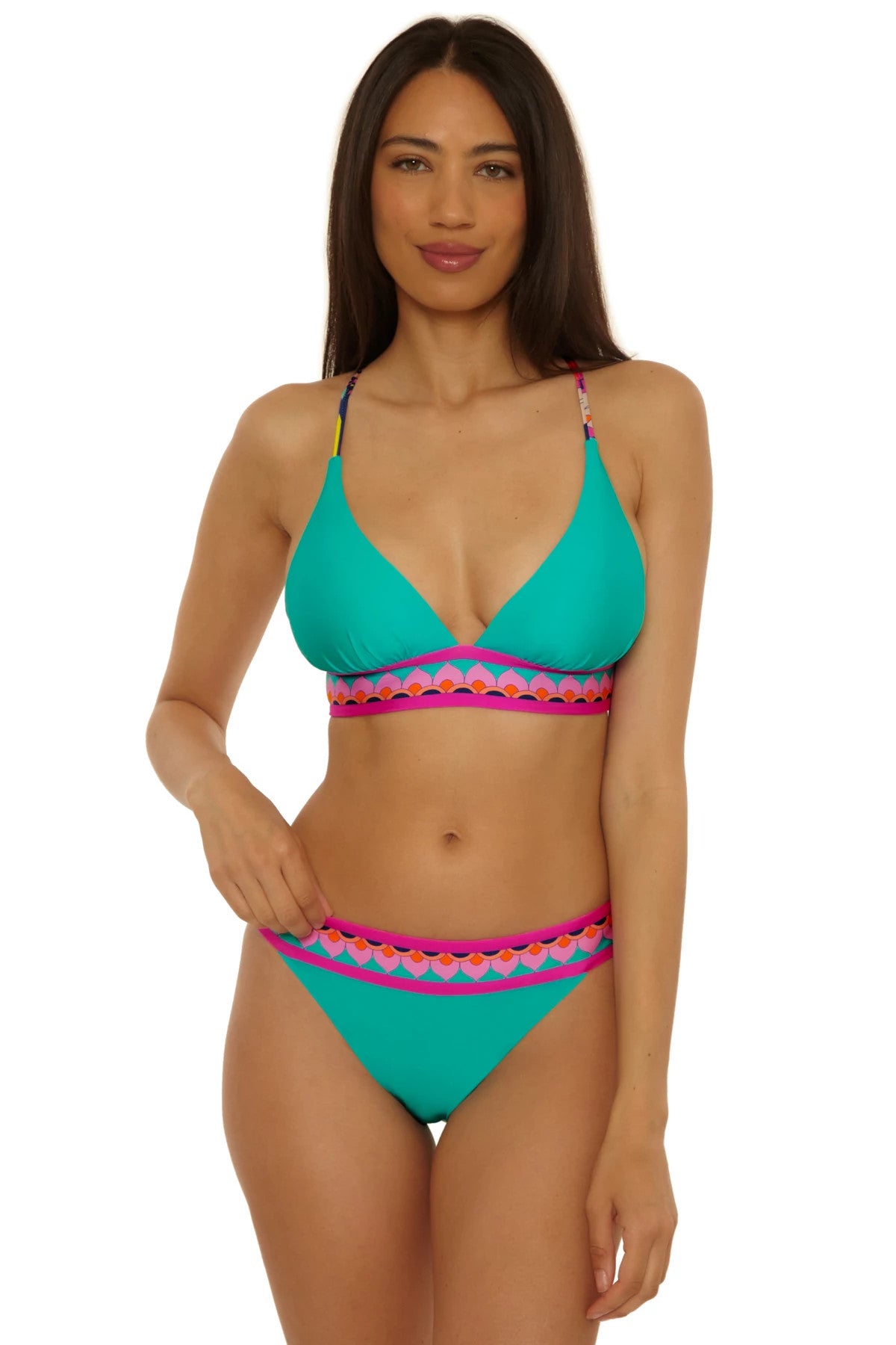 Trina Turk Paralia Reversible Halter Top