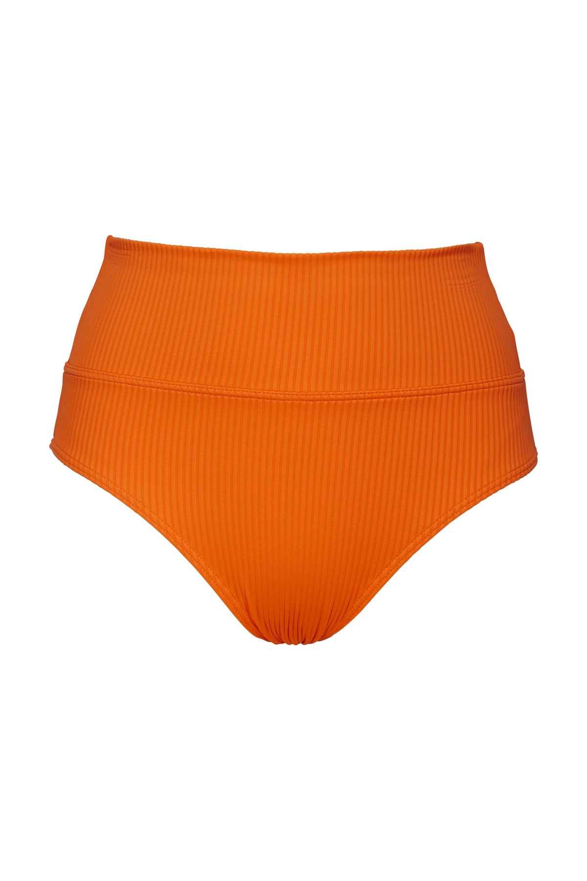 Sunsets Kumquat Sandbar Rib Hannah High Waist Bottom