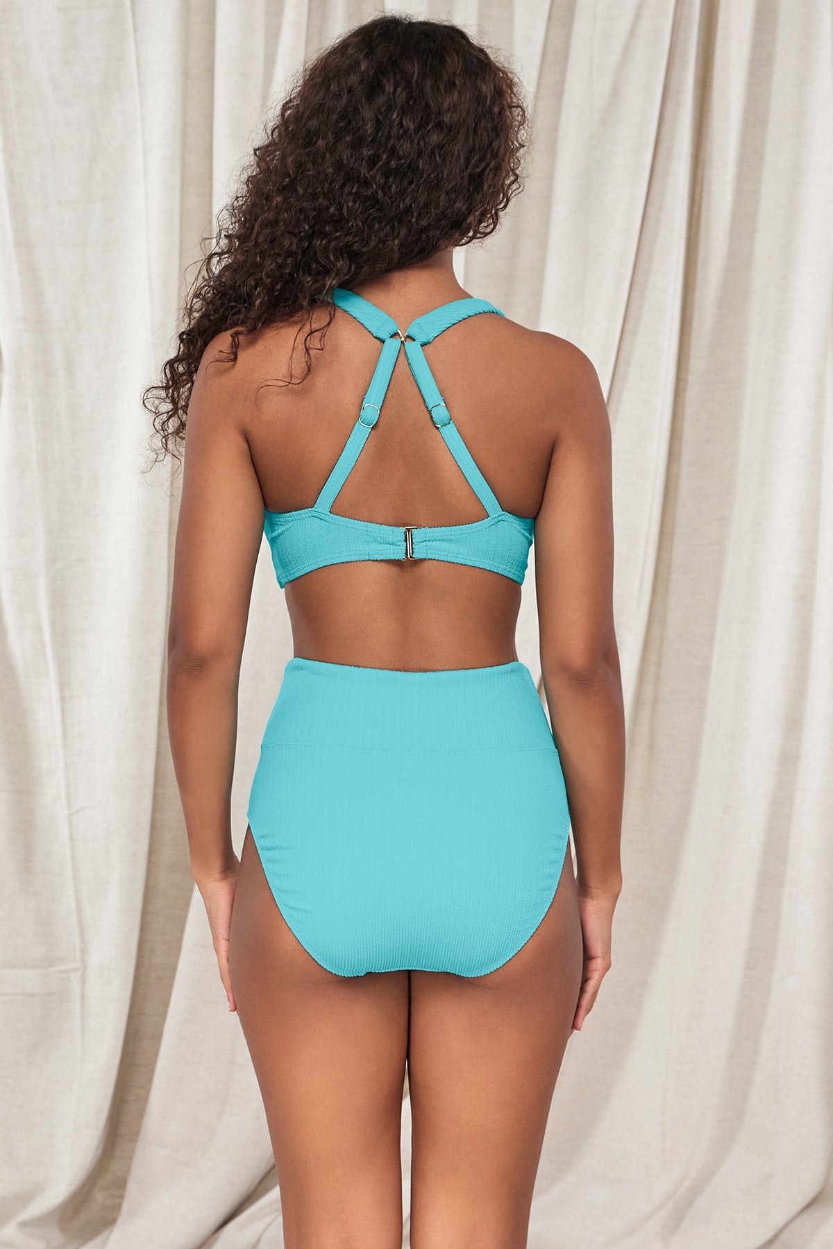 Pacifica Pool Party Hannah High Waist Bottom