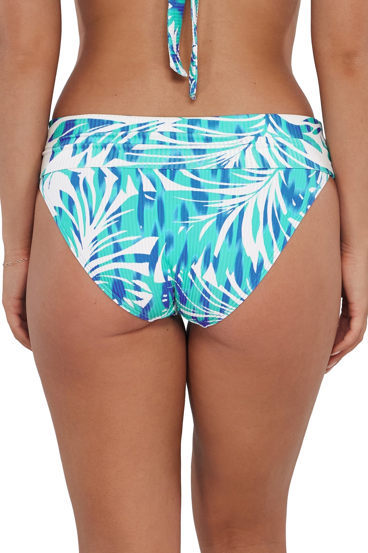 Sunsets Sea Breeze Sandbar Rib Hannah High Waist Bottom