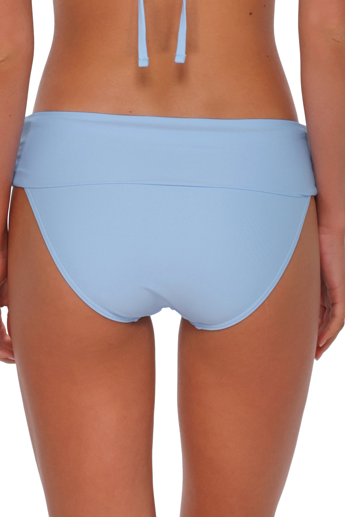 Sunsets Blue Whisper Hannah High Waist Bottom