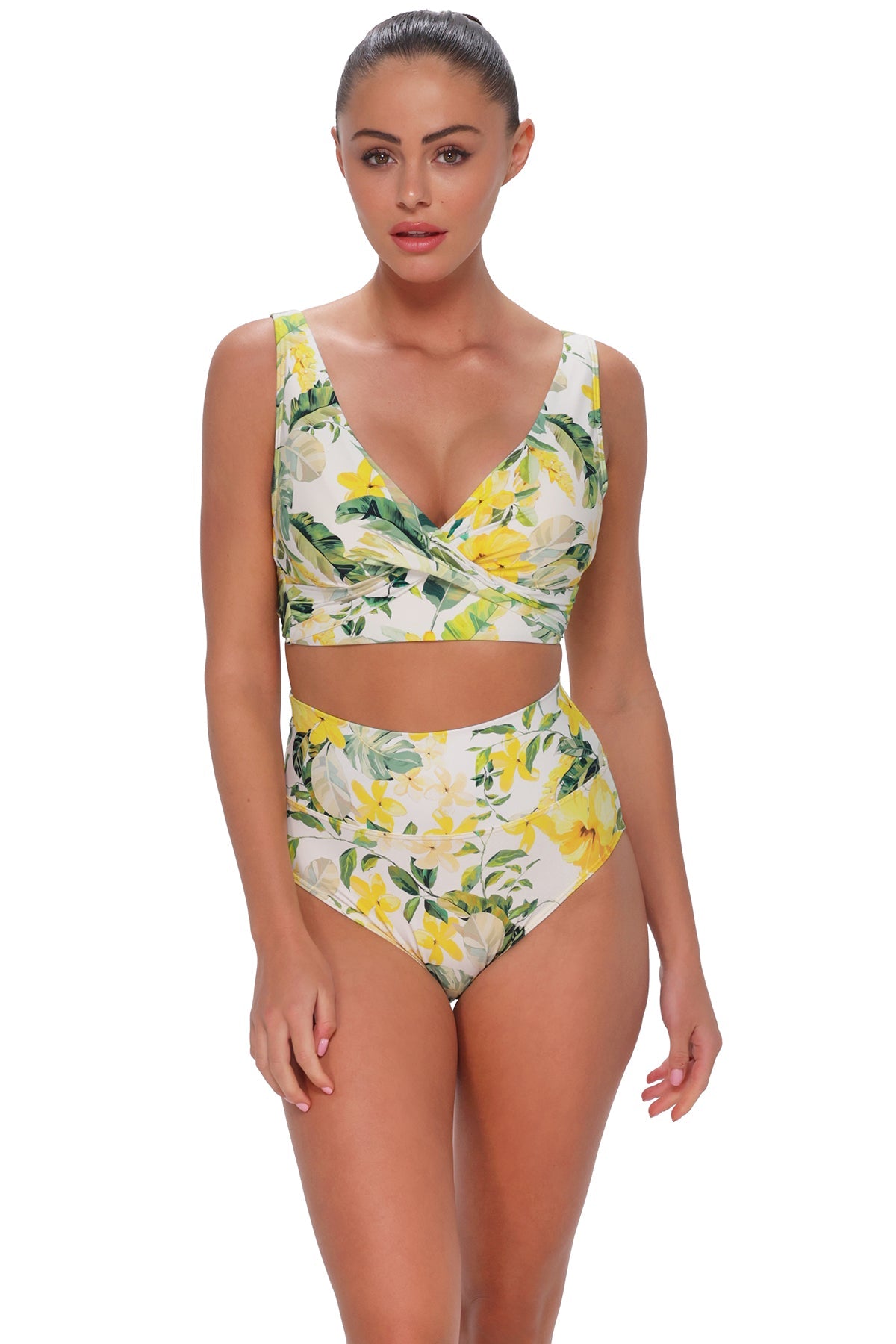 Sunsets Isla Soleil Crepe Hannah High Waist Bottom