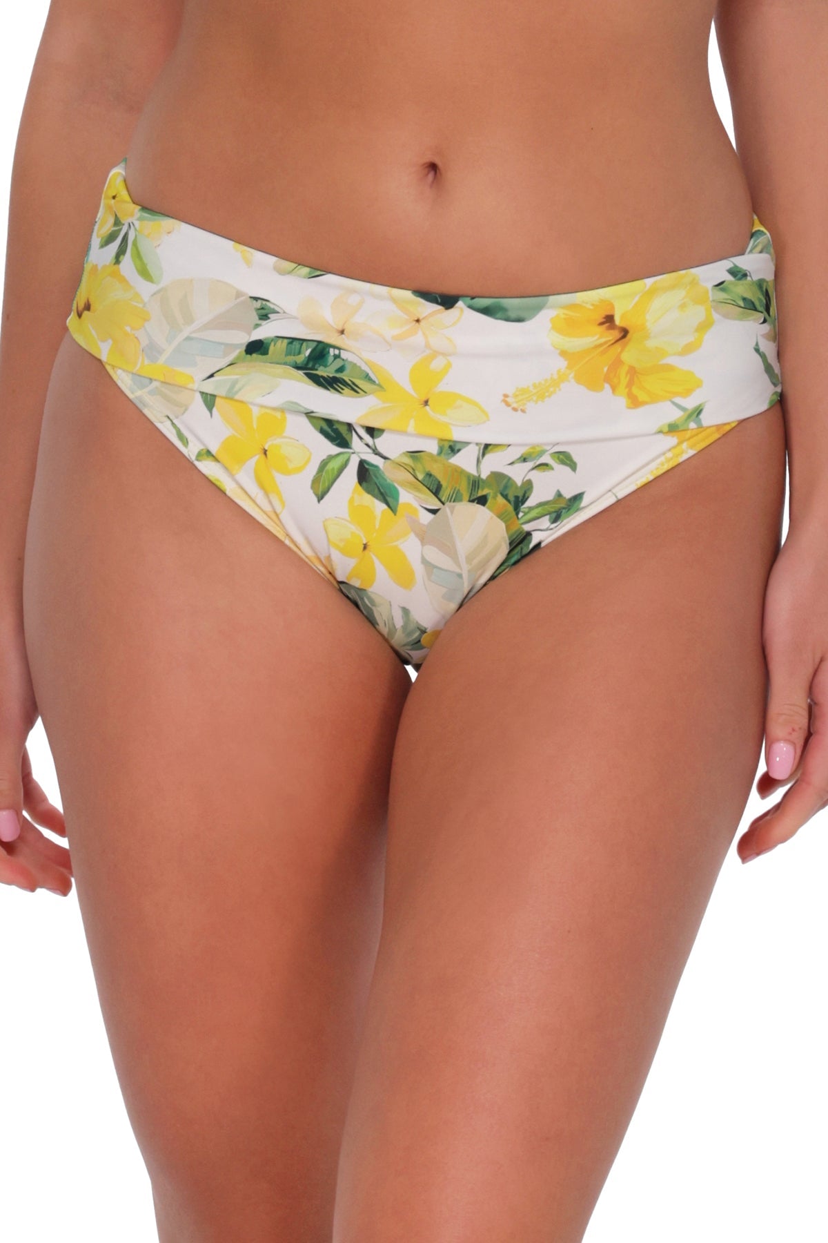Sunsets Isla Soleil Crepe Hannah High Waist Bottom