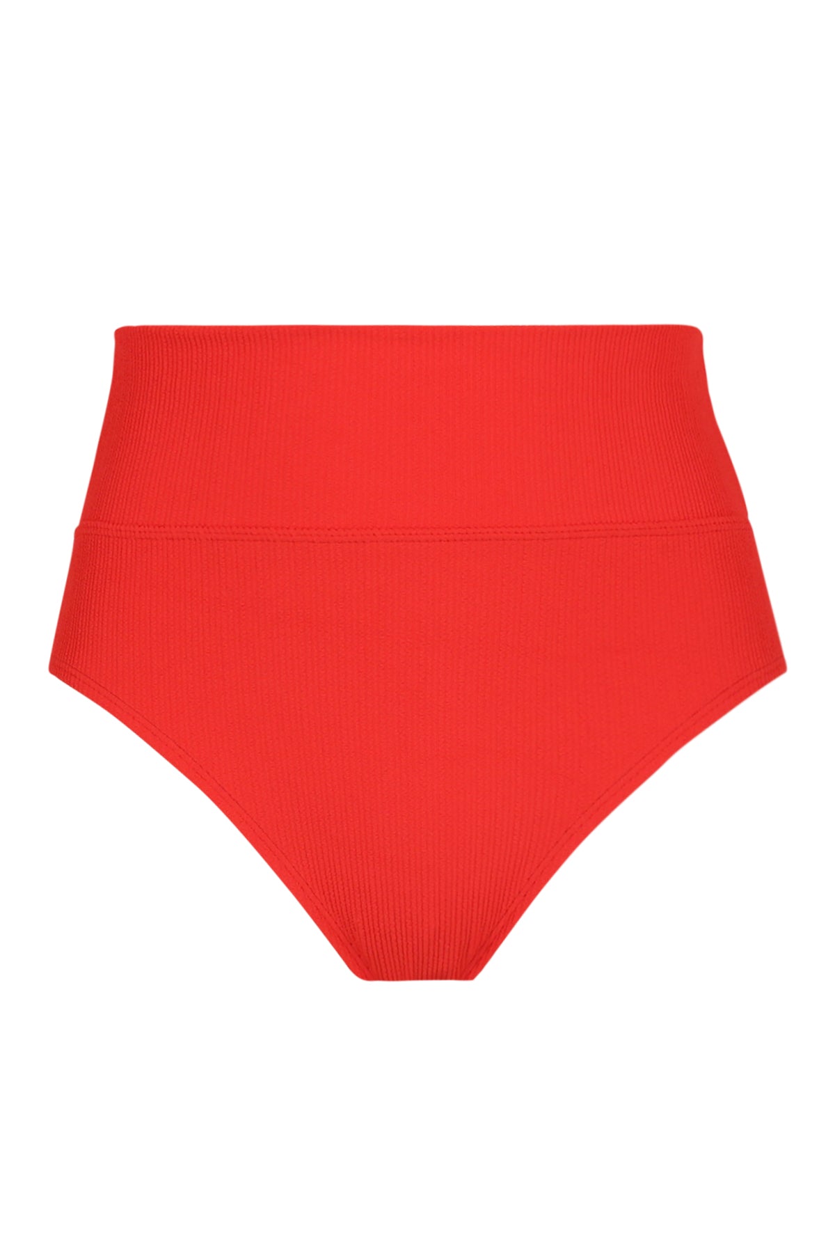 Pacifica Red Hot Rib Hannah High Waist Bottom