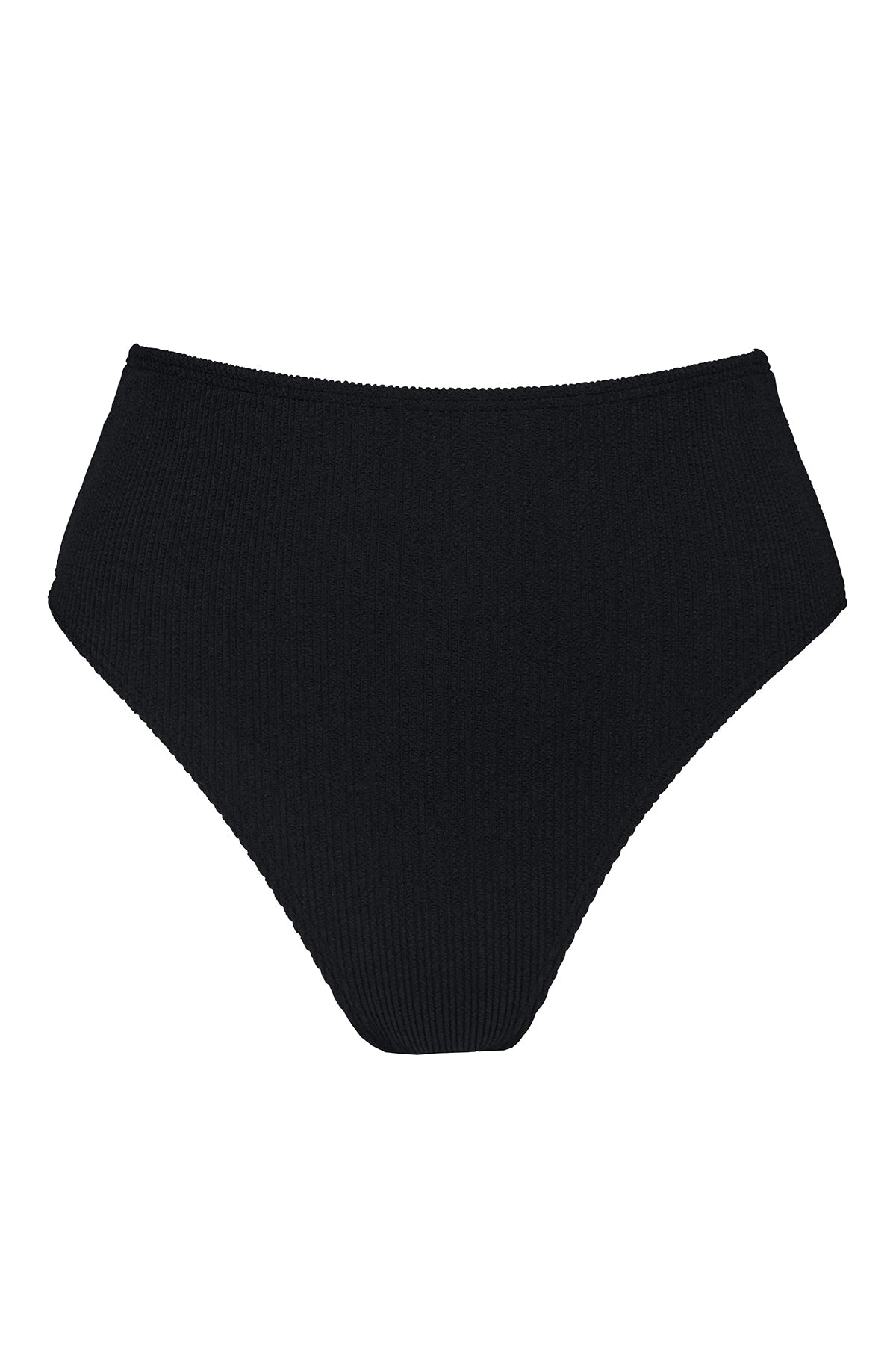 Pacifica Black Rib Astrid High Waist Bottom