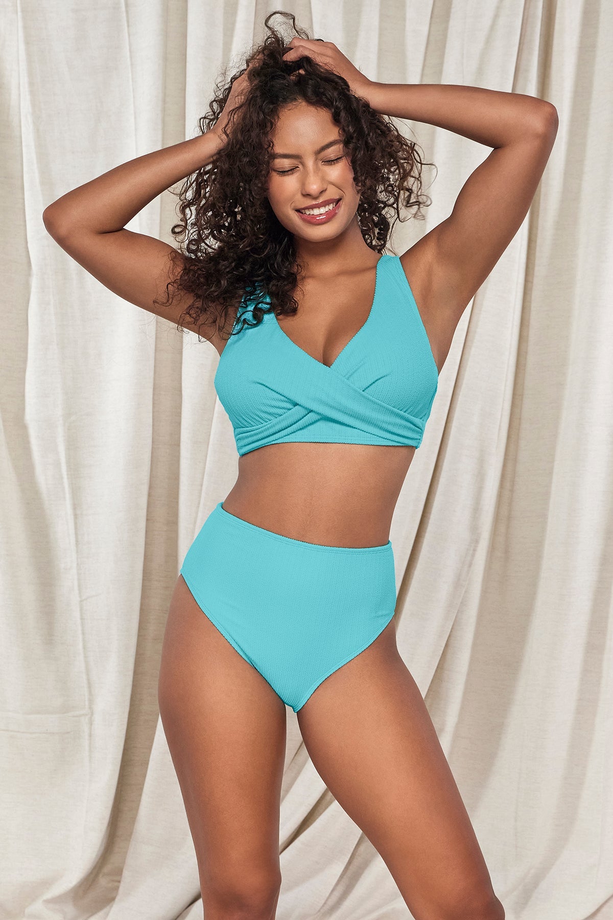 Pacifica Pool Party Astrid High Waist Bottom