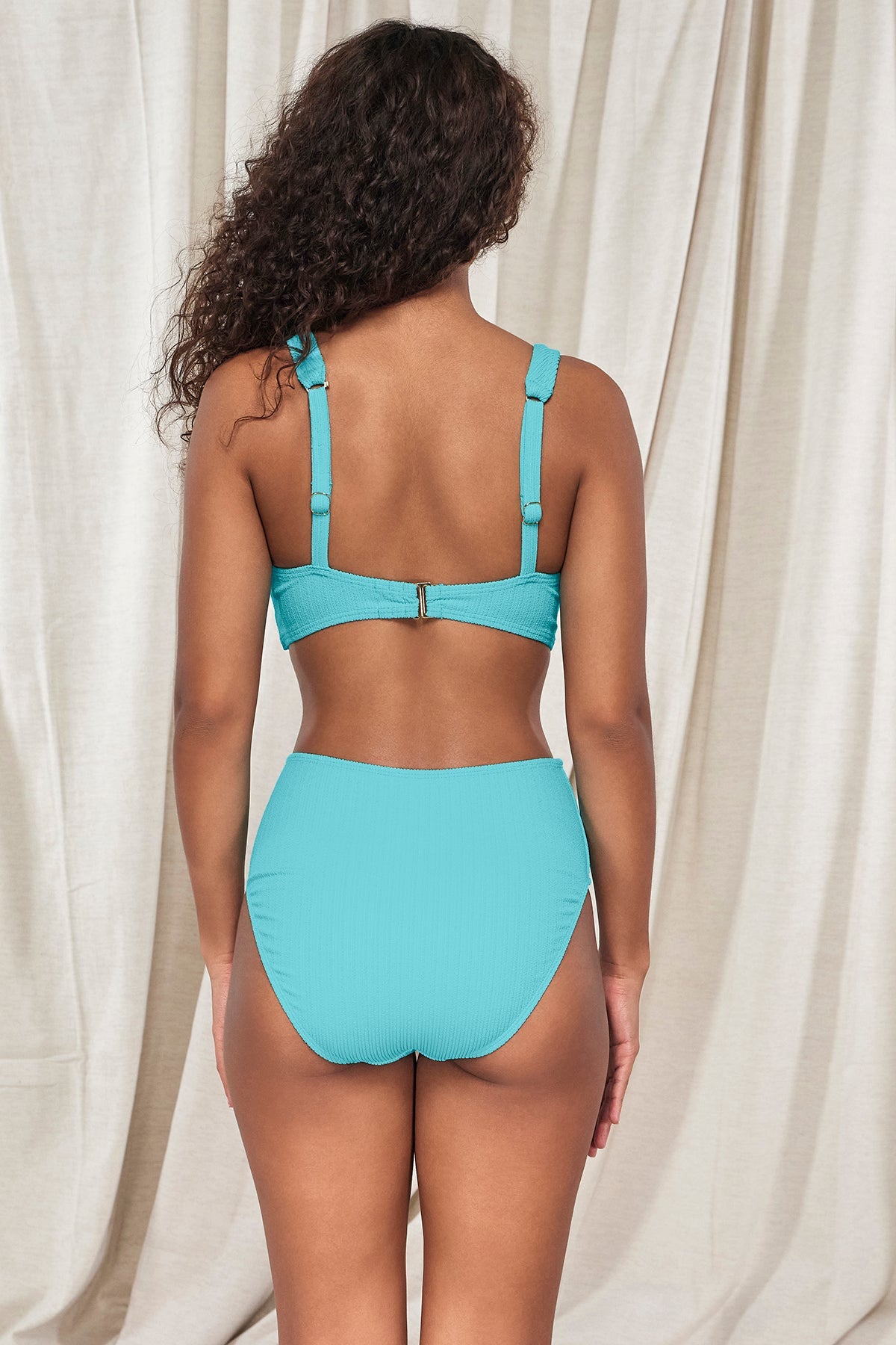 Pacifica Pool Party Astrid High Waist Bottom