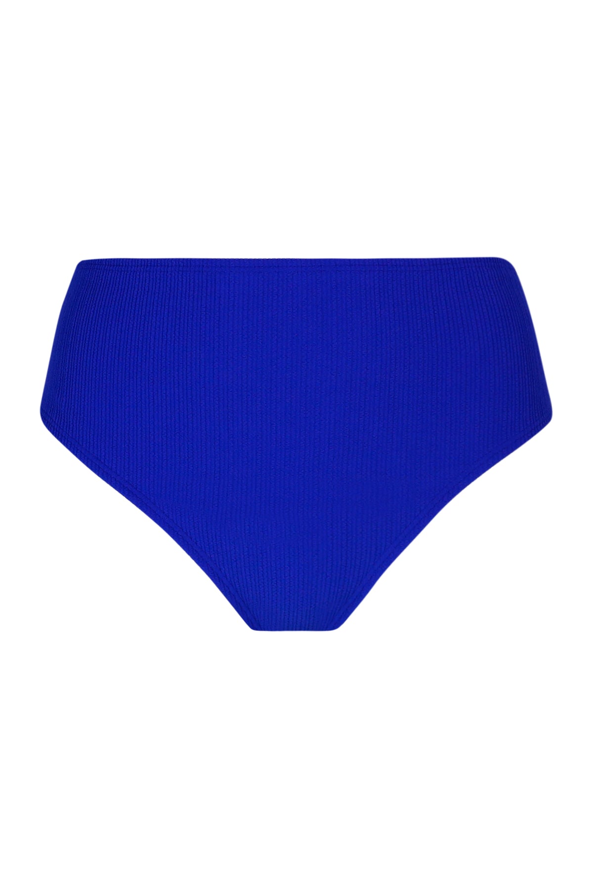 Pacifica Vivid Blue Rib Astrid High Waist Bottom