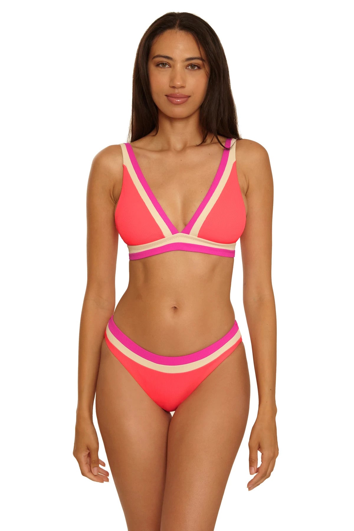 Becca Coastal Line Plunge Top