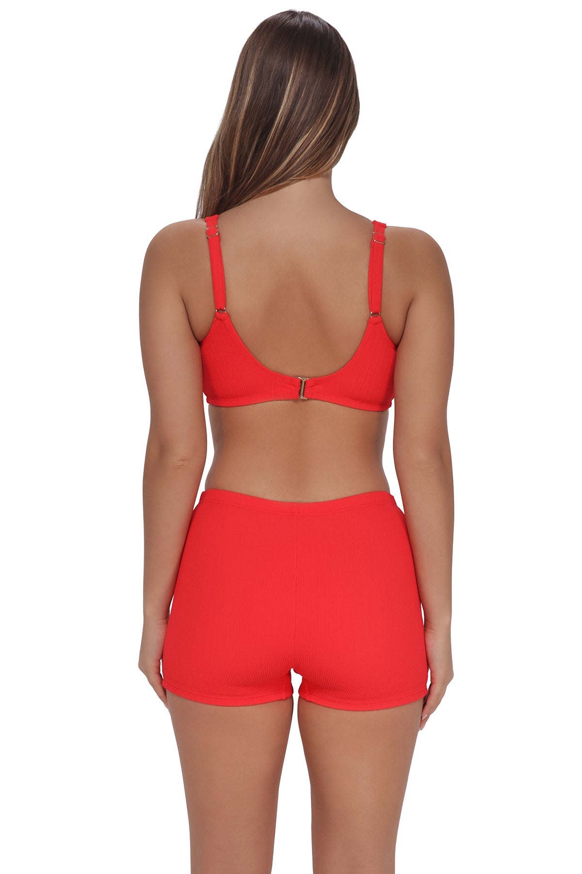 Pacifica Red Hot Rib Ayden Boyshort