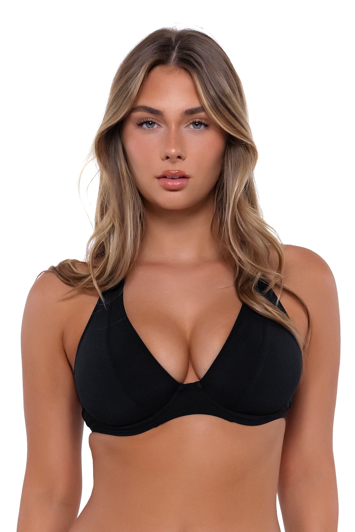 Sunsets Black Muse Halter Top