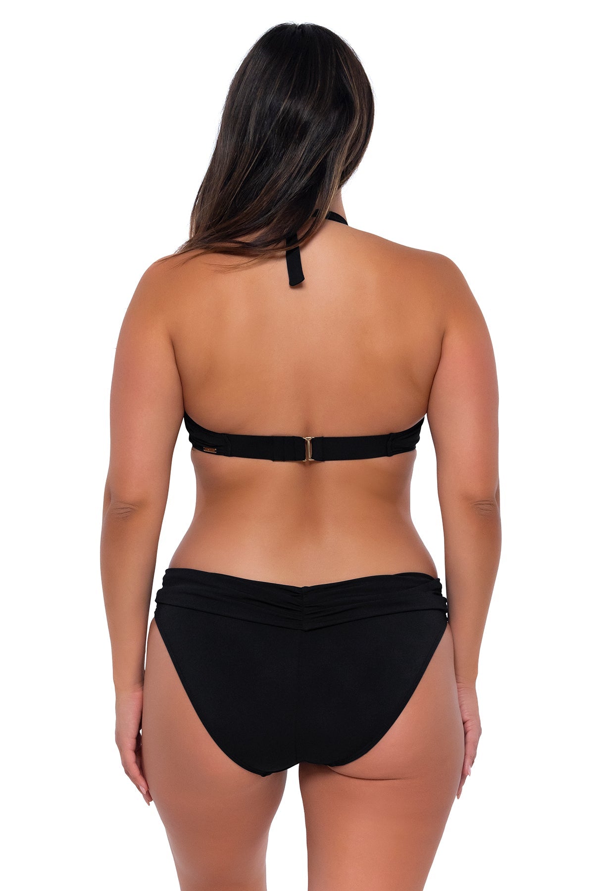 Sunsets Black Muse Halter Top