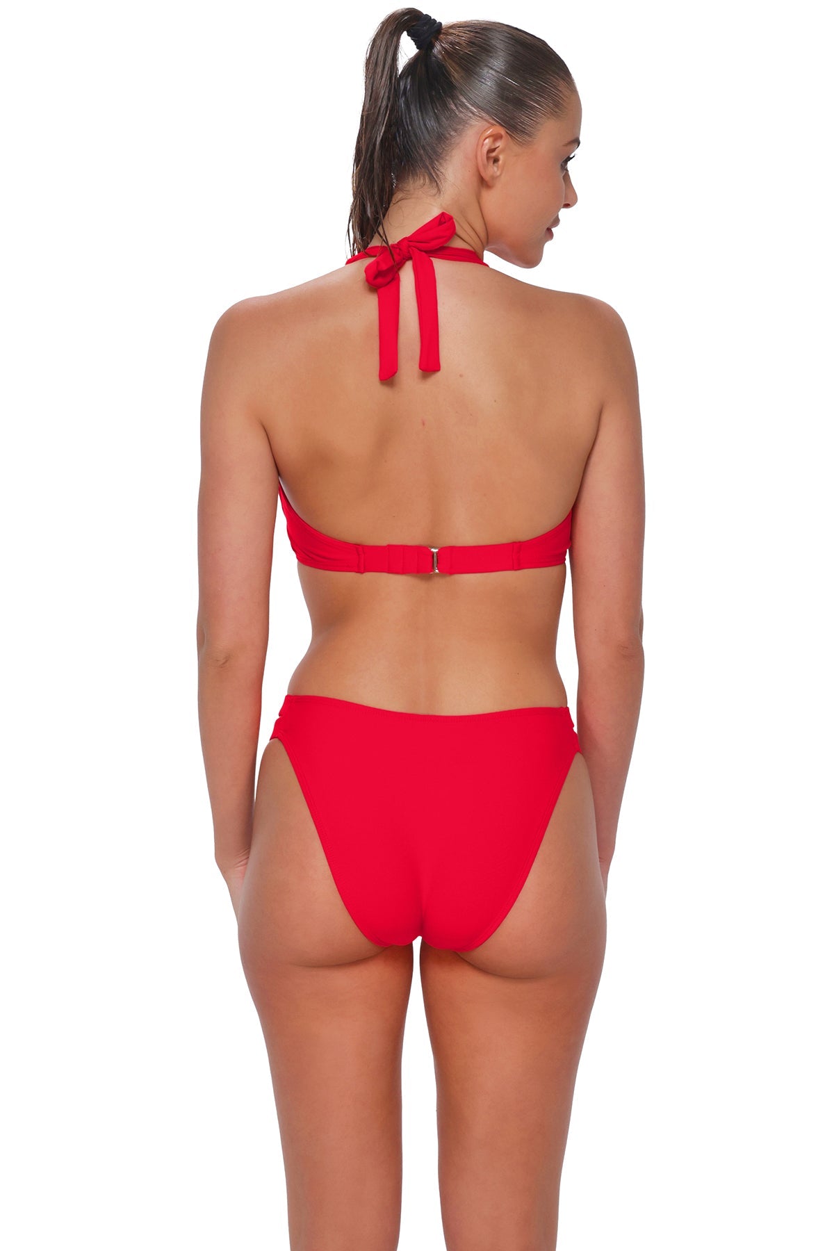 Sunsets Geranium Muse Halter Top