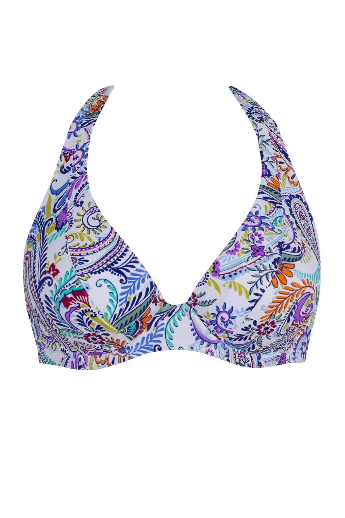 Sunsets Tide Pool Twist Muse Halter Top