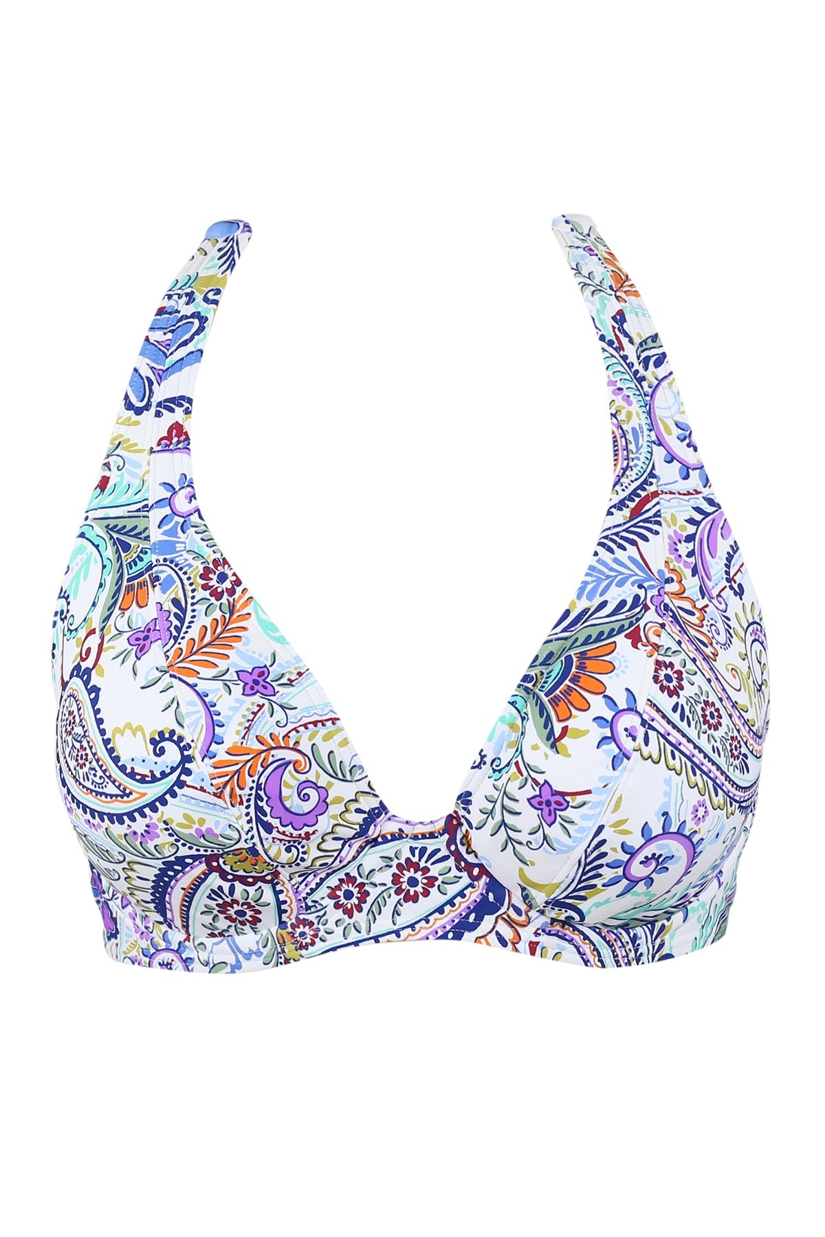 Sunsets Tide Pool Twist Muse Halter Top