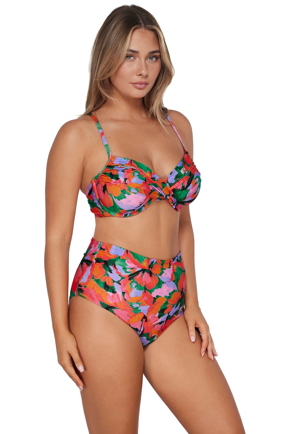 Sunsets Hummingbird Cove Capri High Waist Bottom