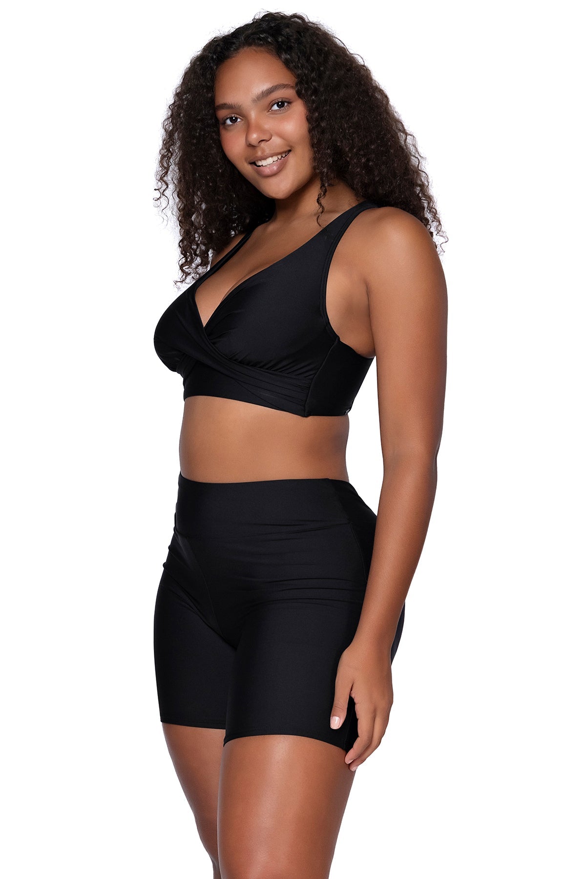 Sunsets Black Elsie Top