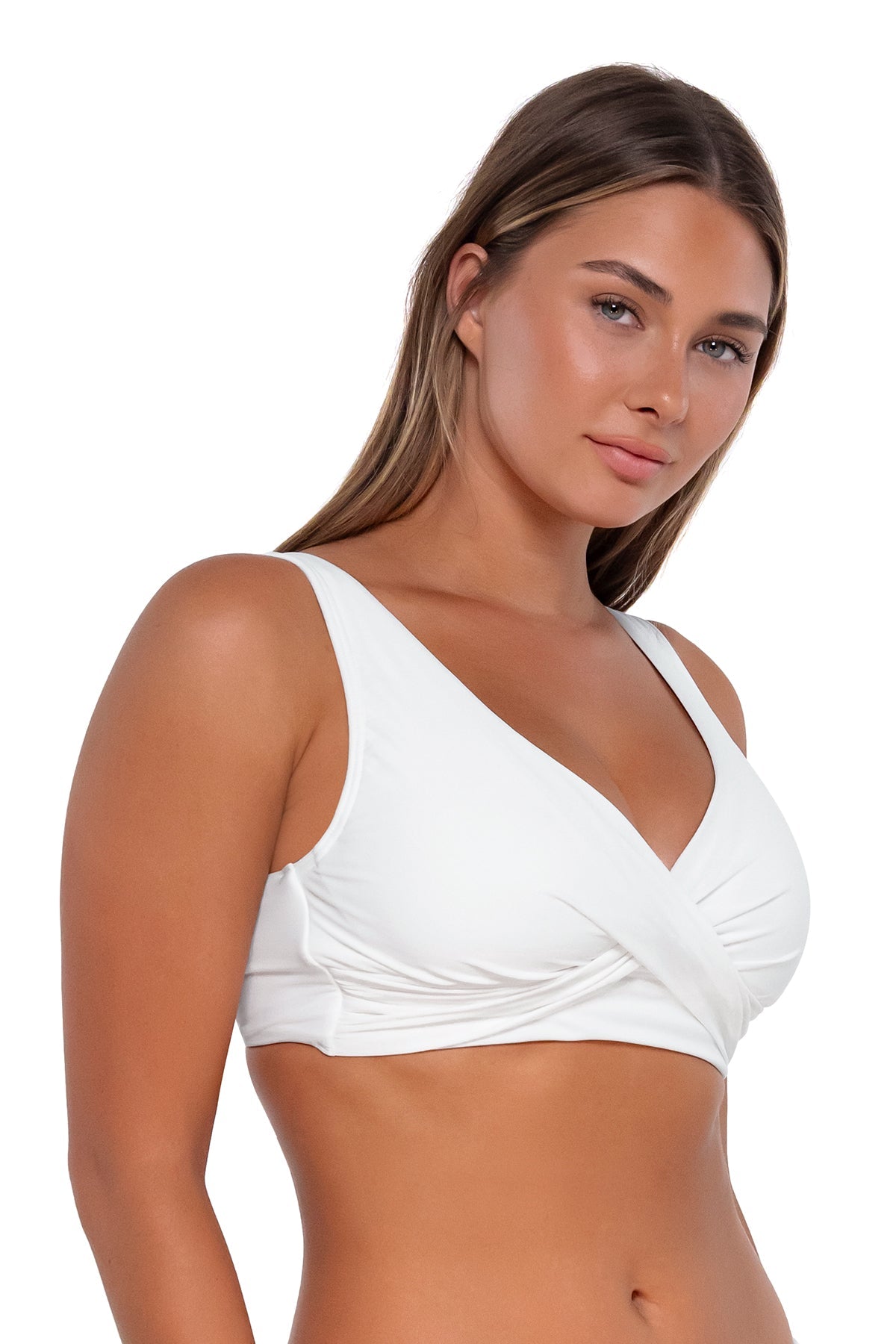 Sunsets White Lily Elsie Top