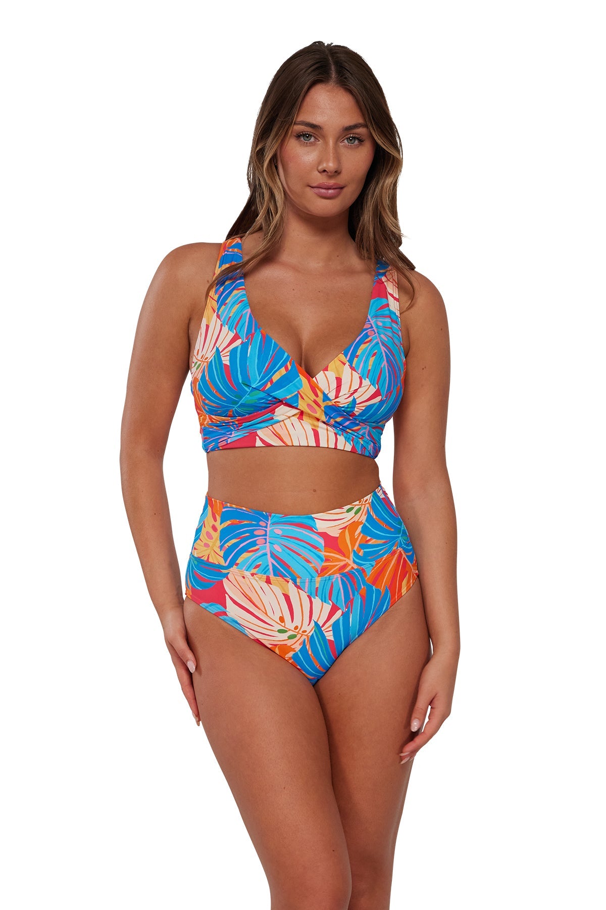 Sunsets Zesty Tropicana Hannah High Waist Bottom