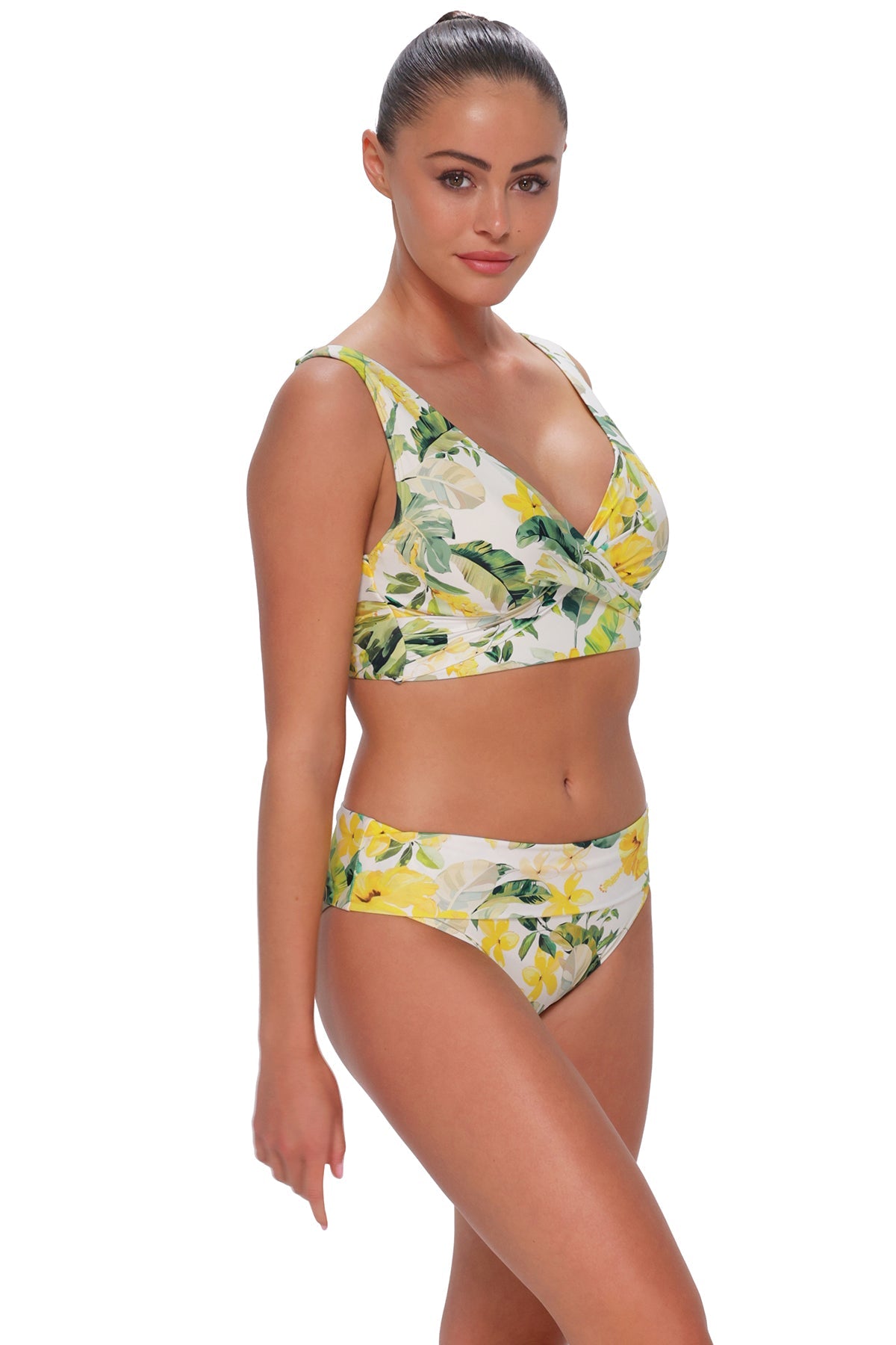 Sunsets Isla Soleil Crepe Elsie Top