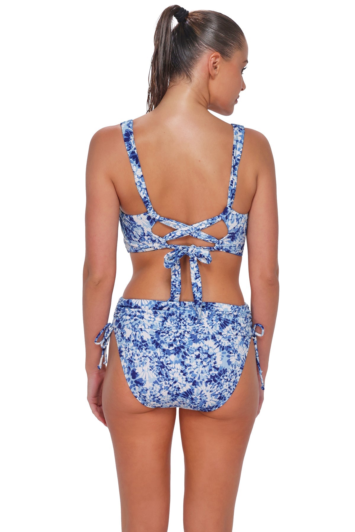 Sunsets Island Ink Rib Elsie Top
