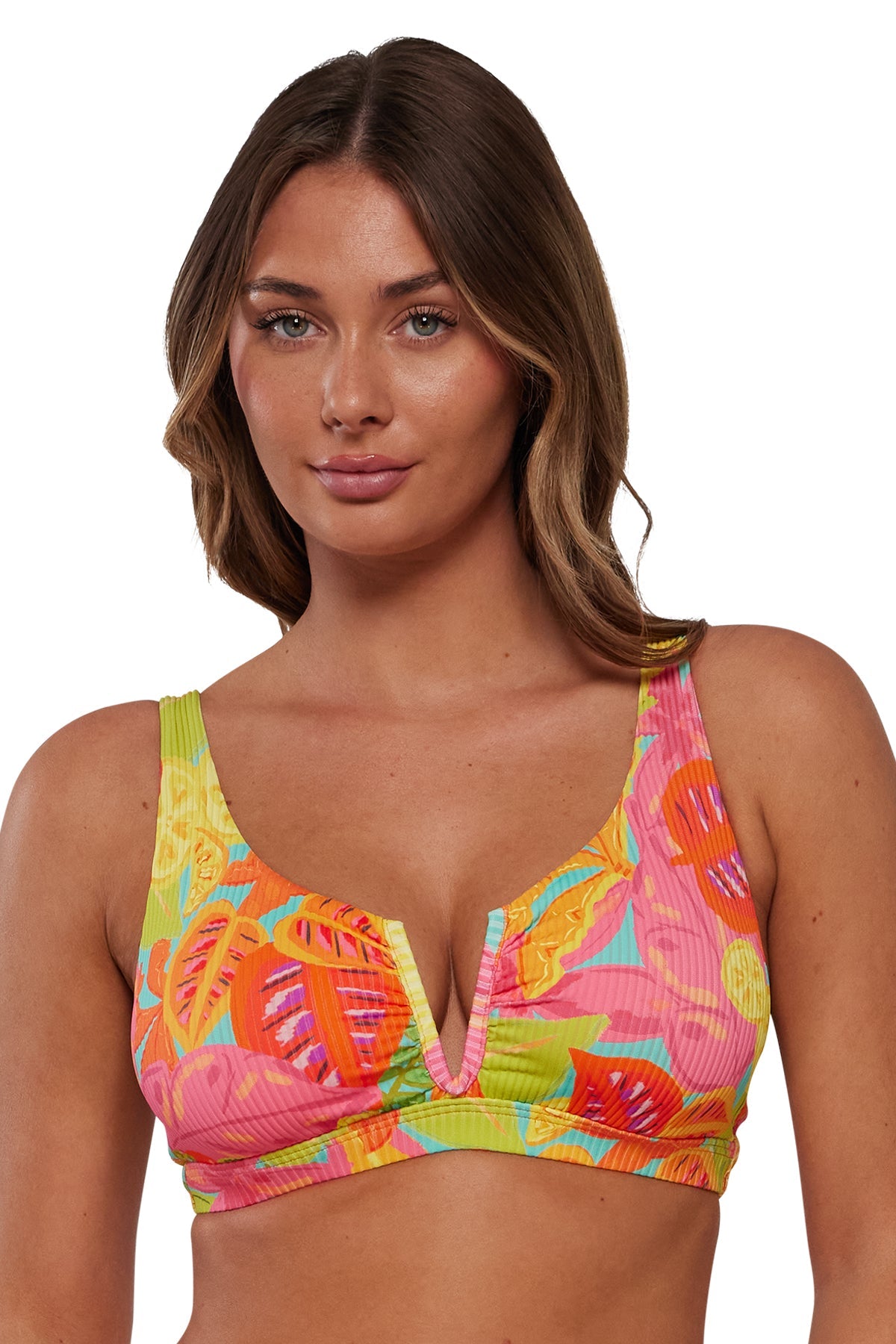 Sunsets Citrus Grove Sandbar Rib Vienna V-Wire Top
