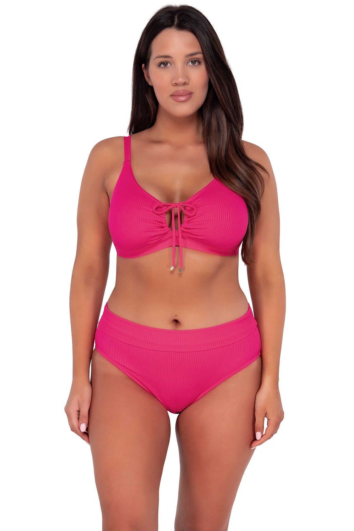 Sunsets Begonia Sandbar Rib Kauai Keyhole Top