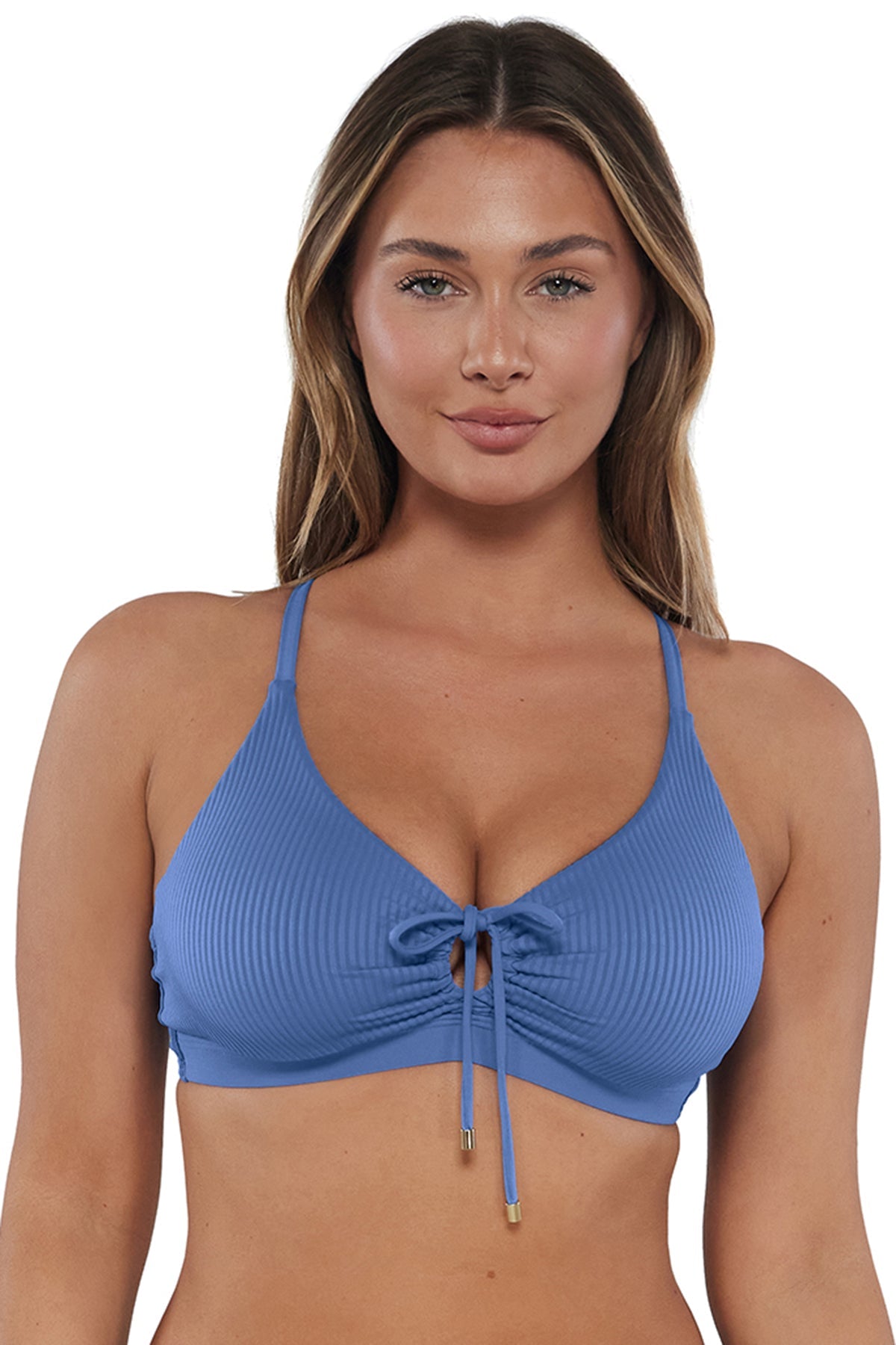 Sunsets Harbor Blue Sandbar Rib Kauai Keyhole Top