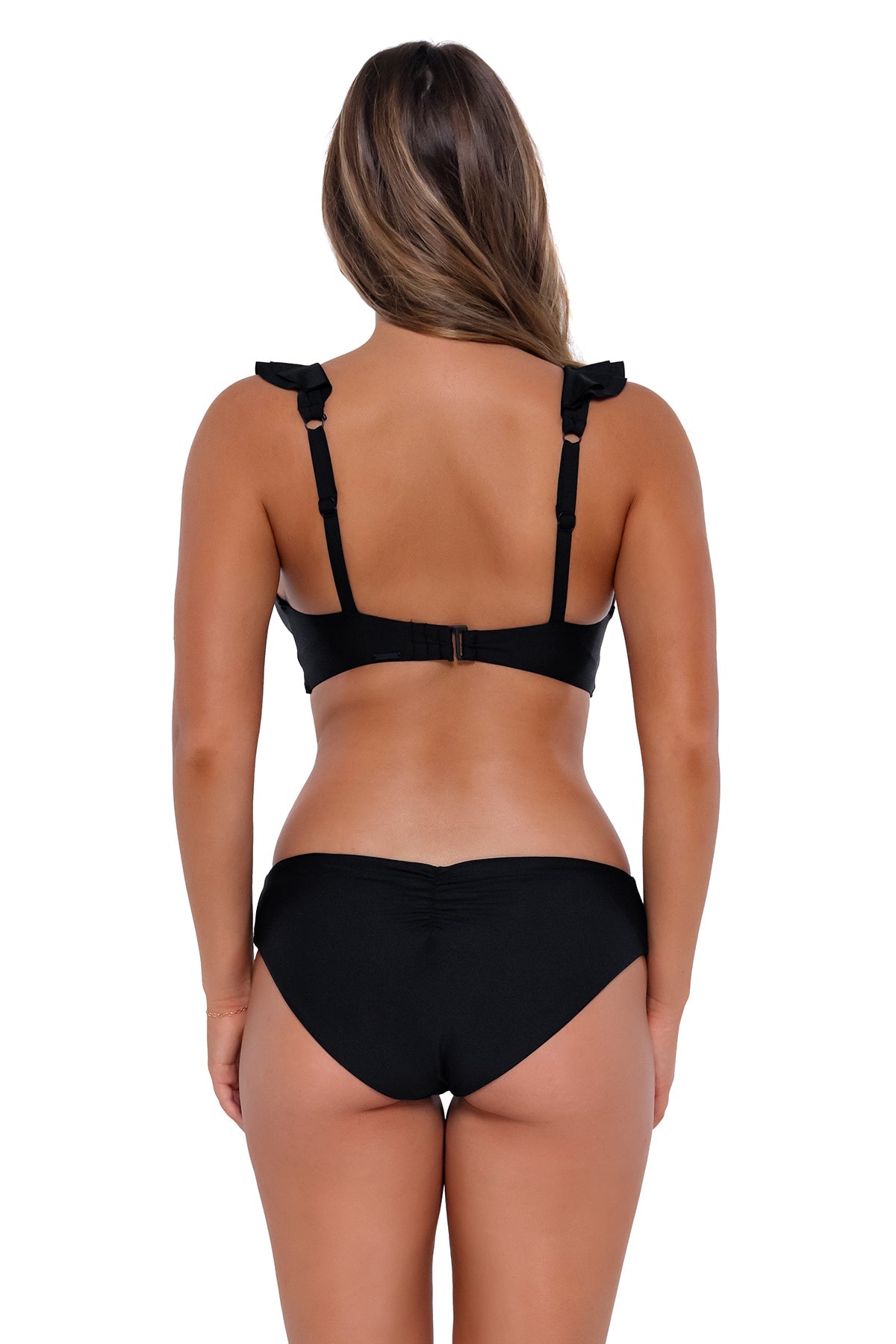 Sunsets Black Willa Wireless Top