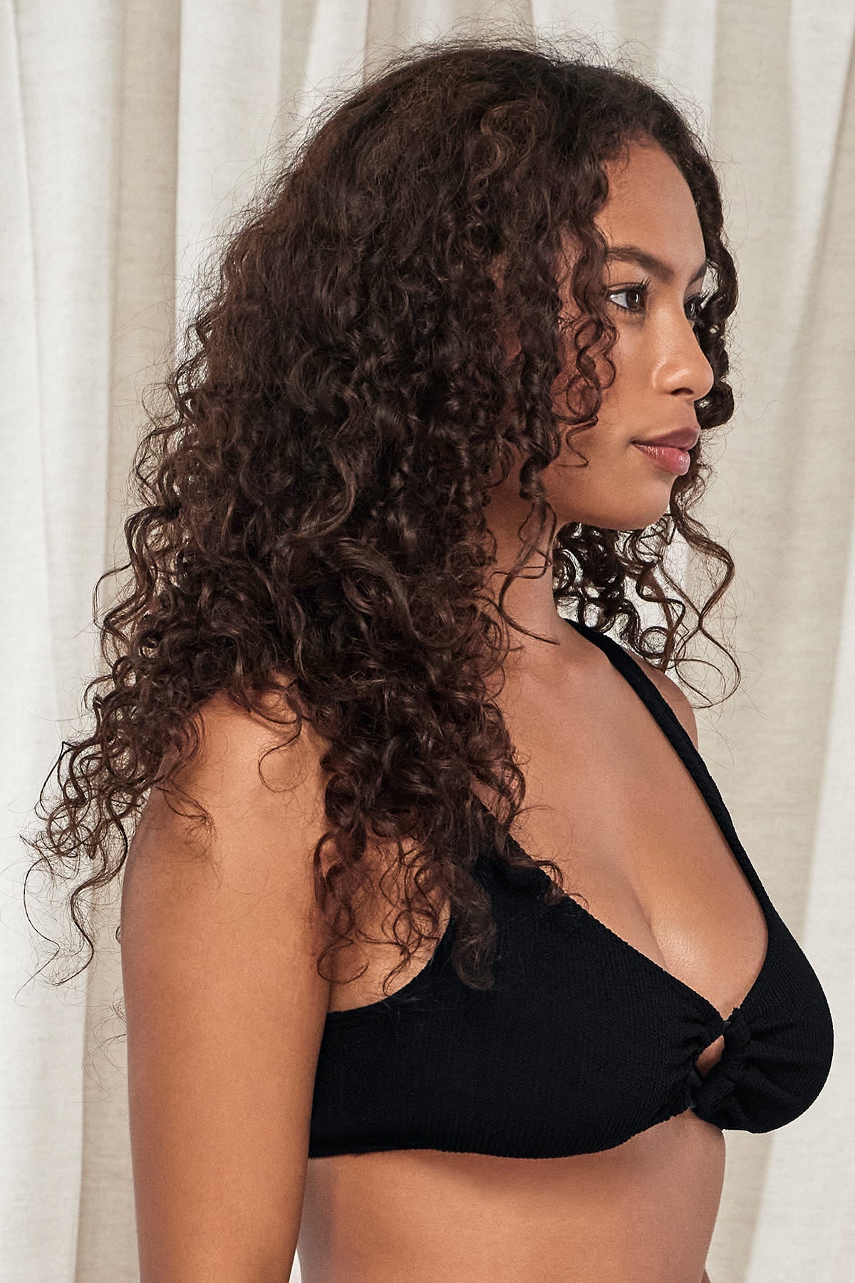Pacifica Black Rib Oceana Top