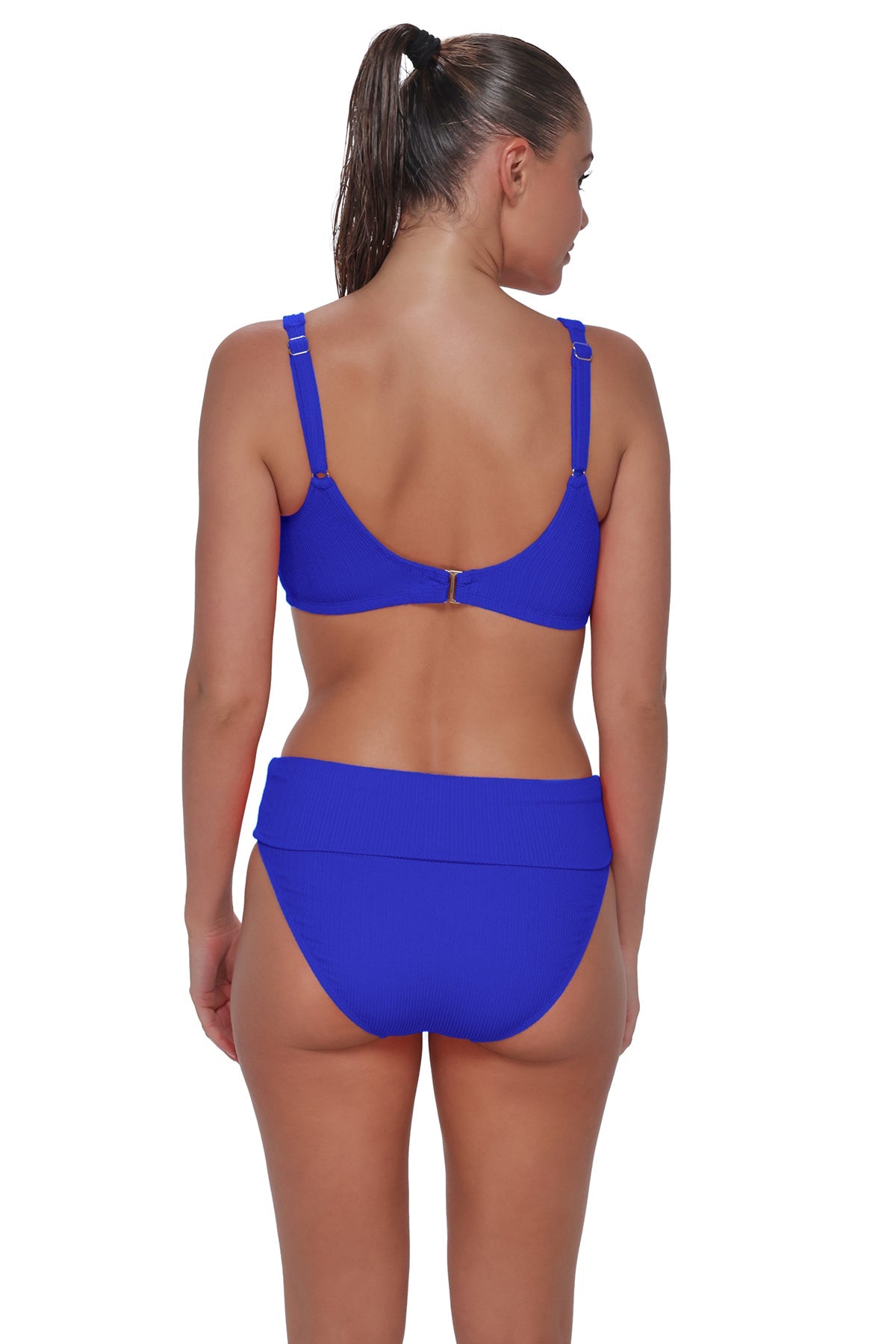 Pacifica Vivid Blue Rib Oceana Top