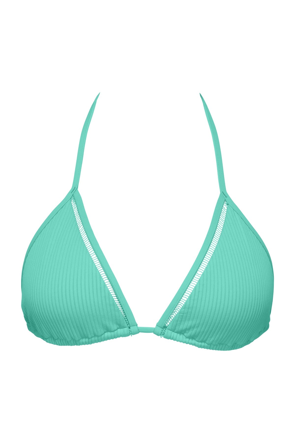 Sunsets Aqua Mist Sandbar Rib Laney Triangle Top