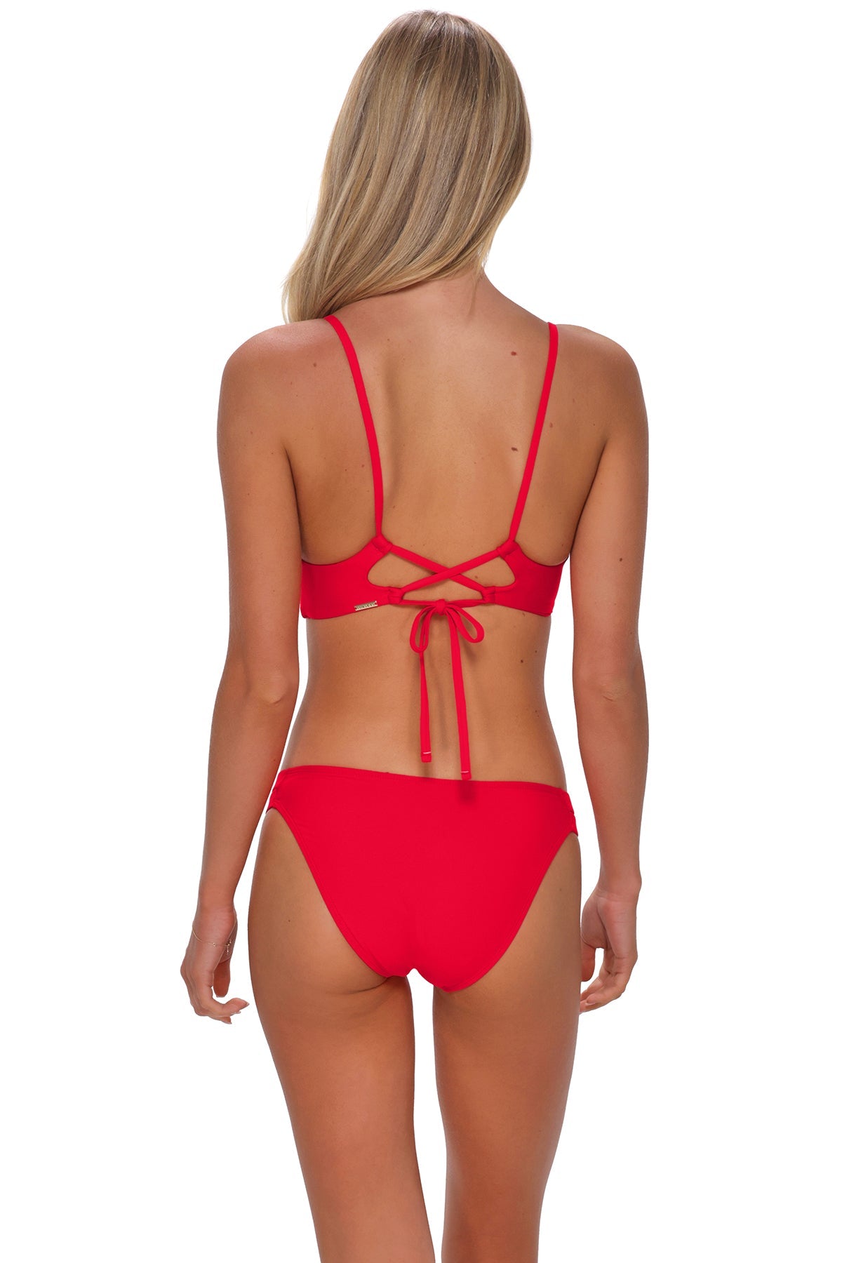 Sunsets Geranium Lyla Bralette Top
