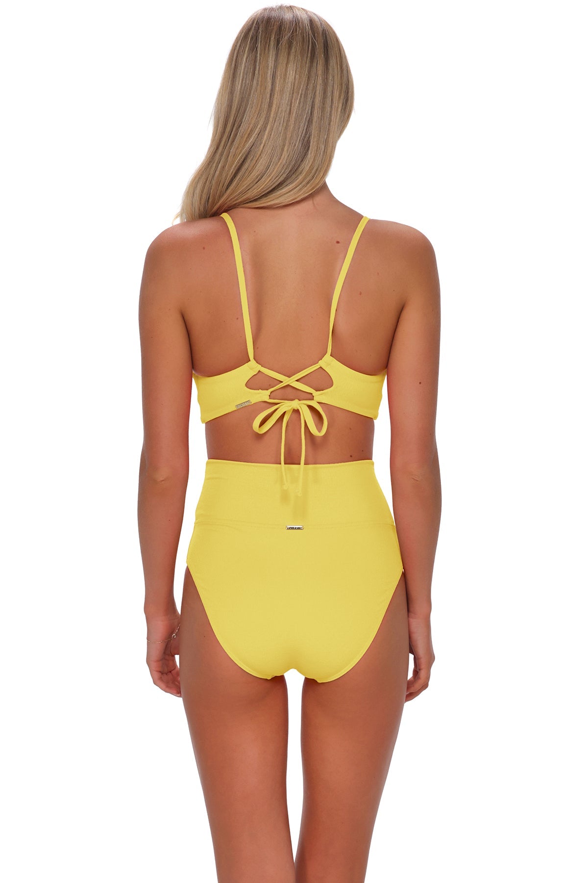 Sunsets Pineapple Crepe Lyla Bralette Top